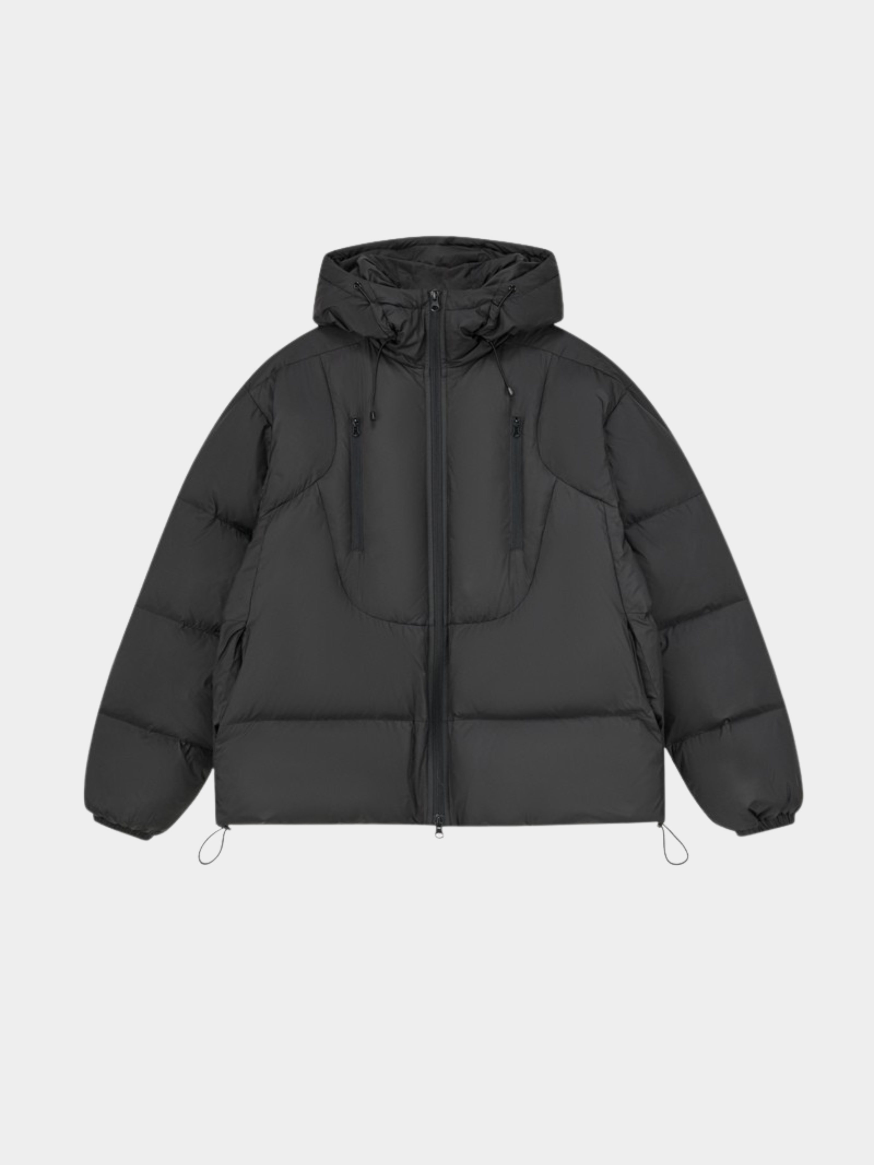 Emberfrost - Unisex 90% White Duck Down Dual-Zip Hooded Jacket