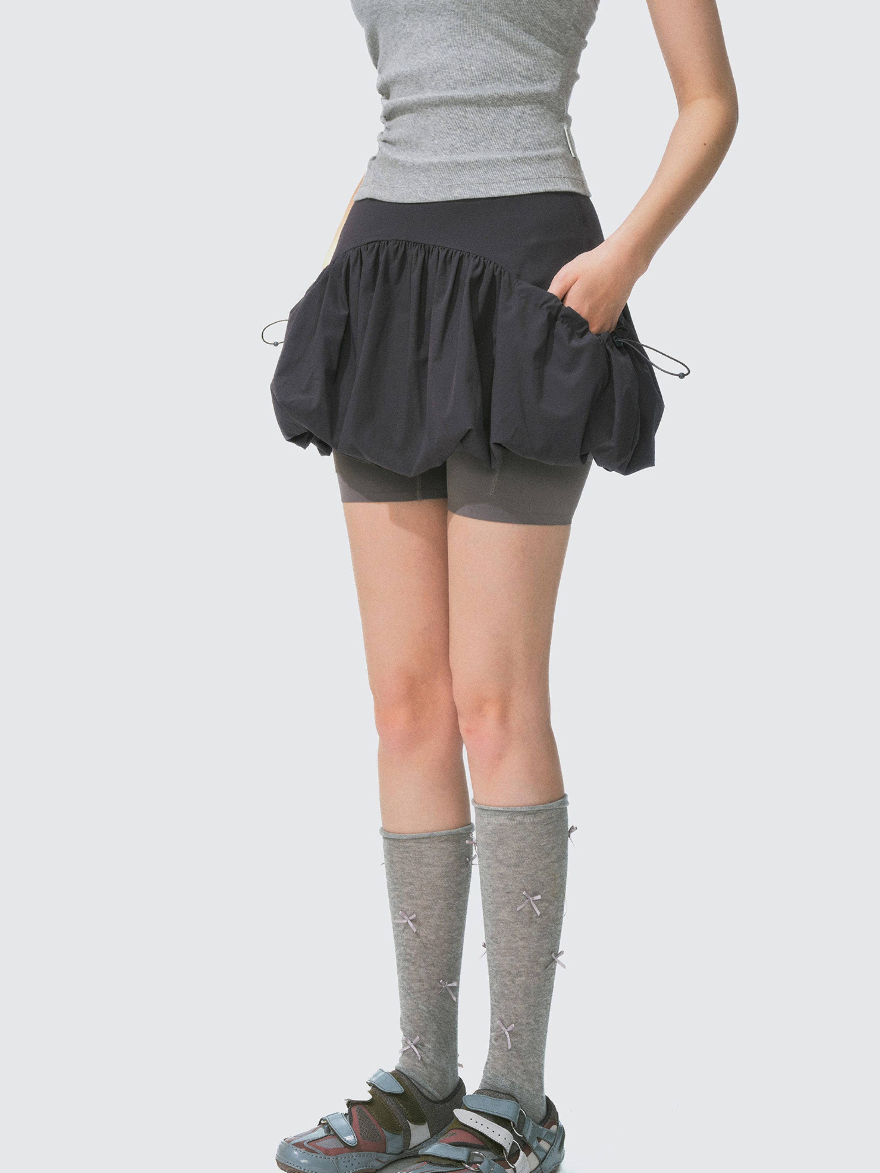 Aquanest - Women's Side-Zip Tulip Sports Skirt