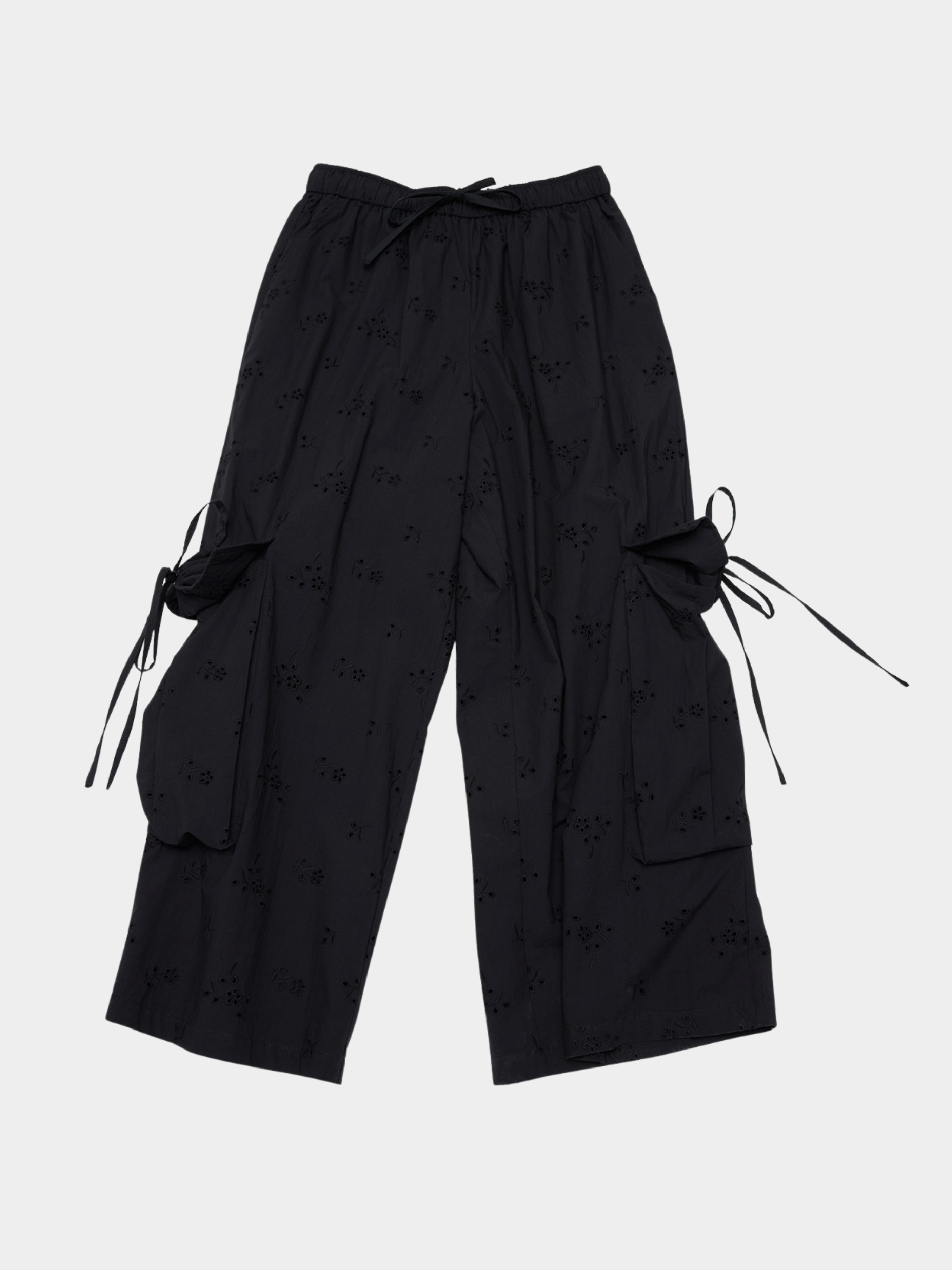 WolfLine - Women's Embroidered Cutout Breathable Cargo Pants