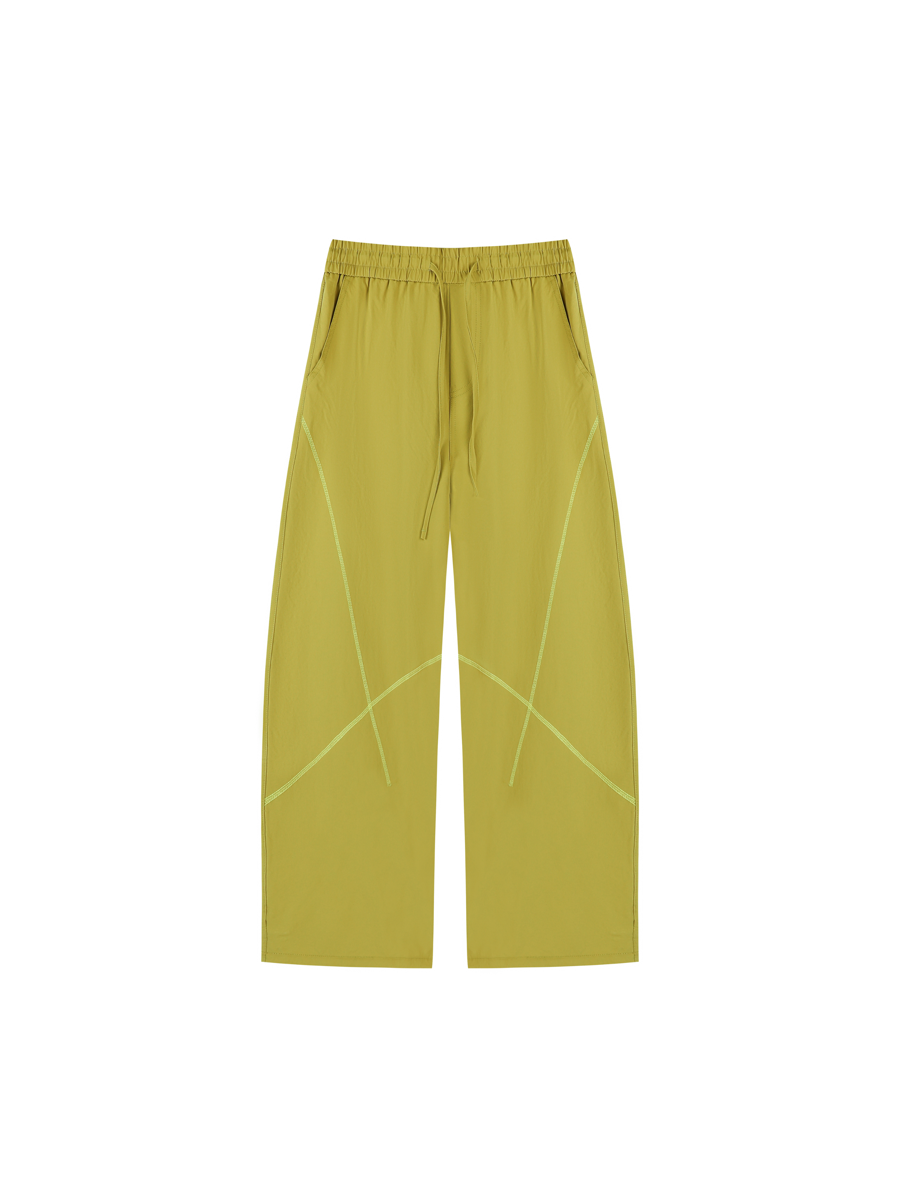 FrostDash - Unisex Loose Colorblock Hasso Stitch Pants