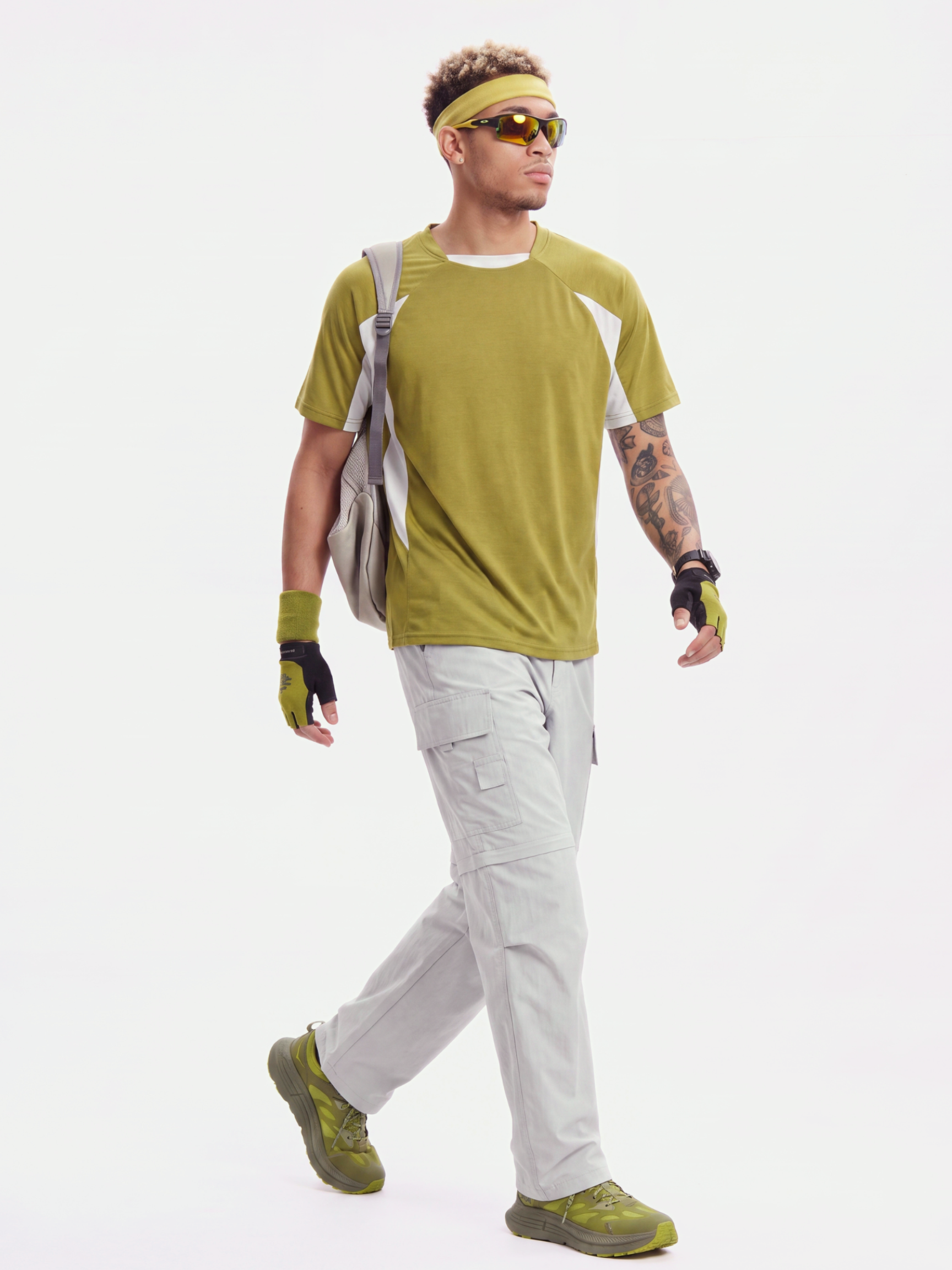 CloudHaze - Men's UPF 50+ Moisture-Wicking Quick-Dry T-Shirt