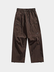 Emberfire - Water-Repellent Multi-Pocket Drawstring Utility Pants