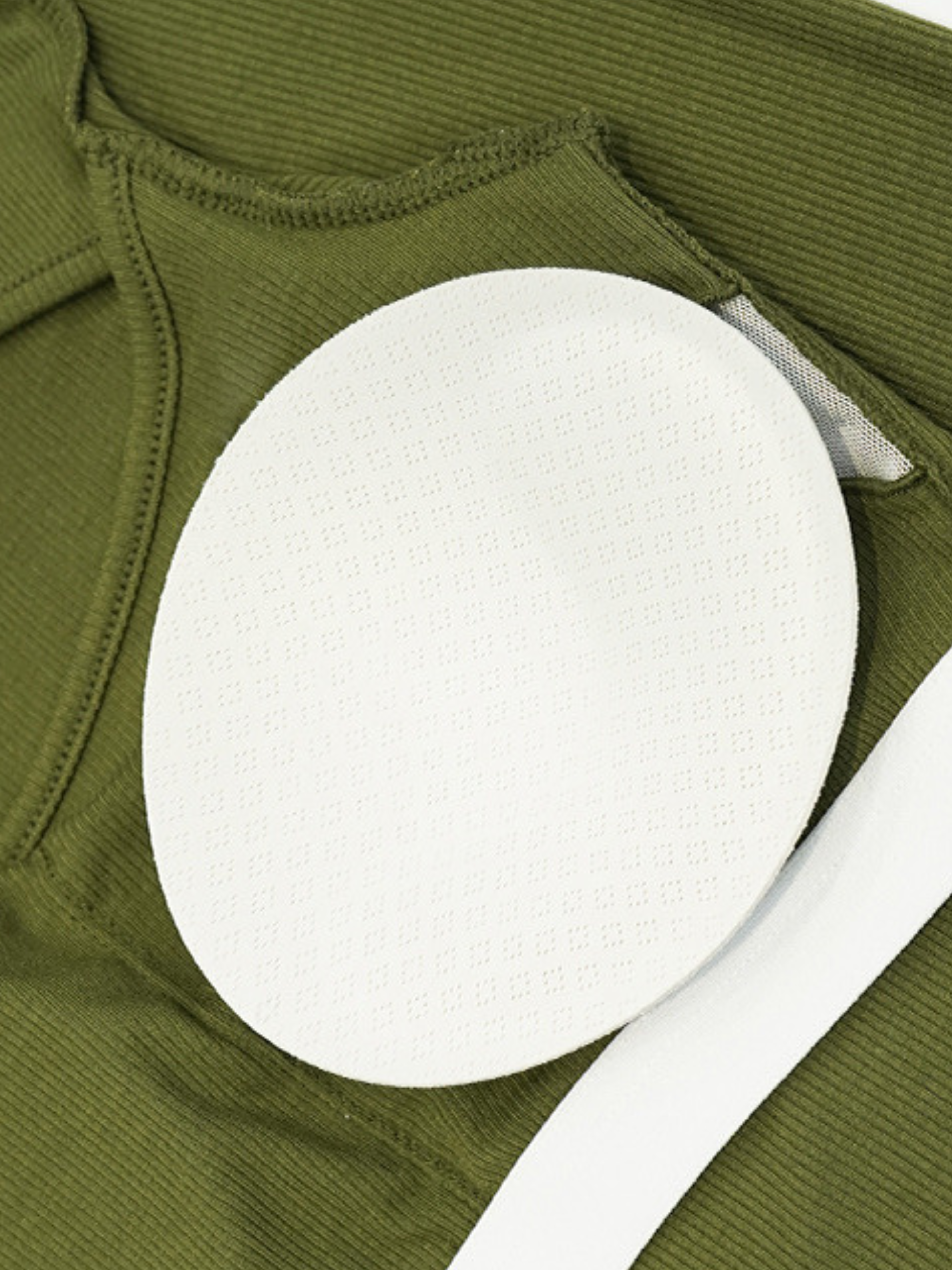 Ashbluff - Women's Hollow-Out Knit Built-In Bra Pads Base Layer Top