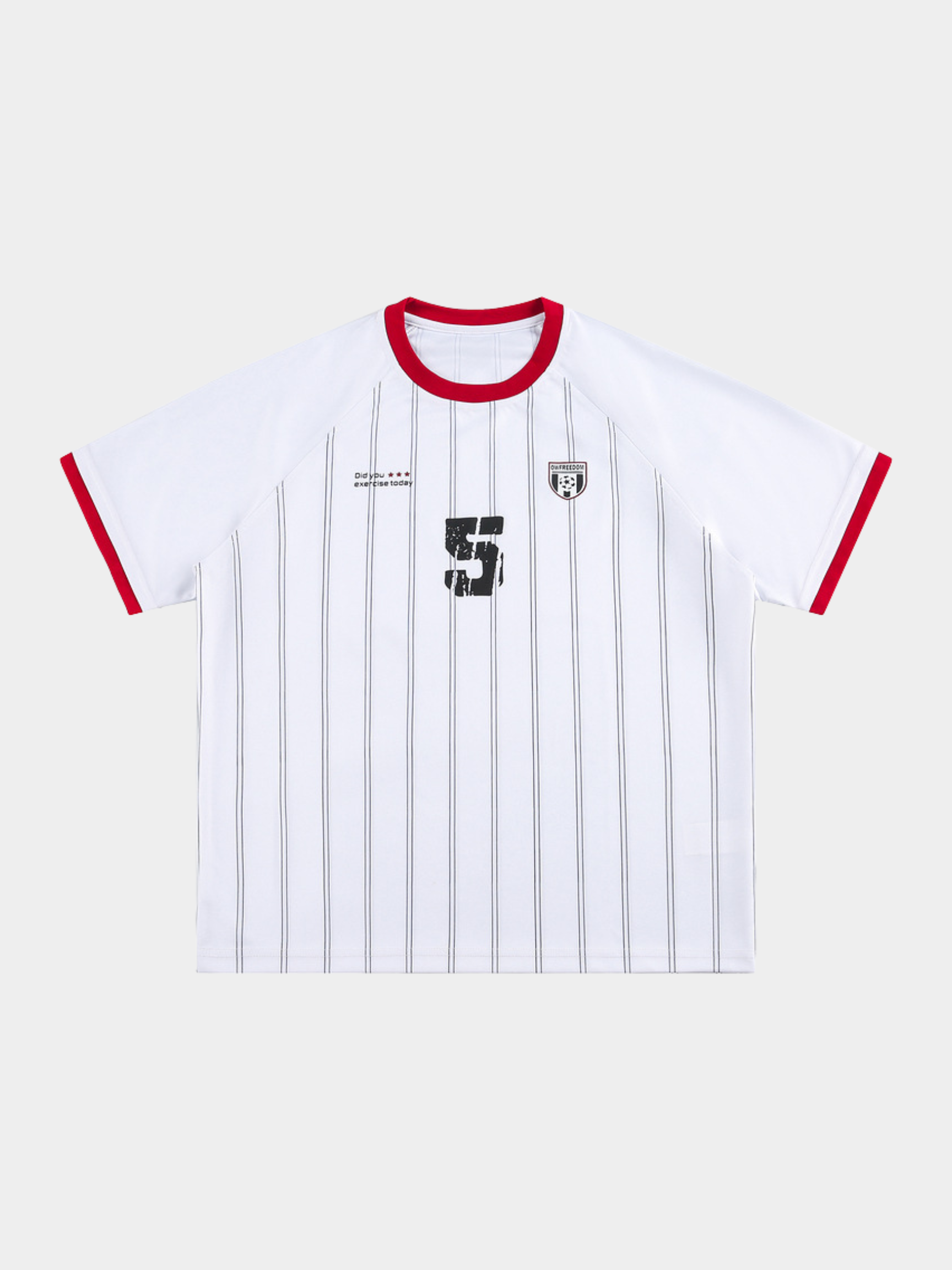 LineGlide - Women's Contrast Raglan Stripe Soccer Jersey T-Shirt