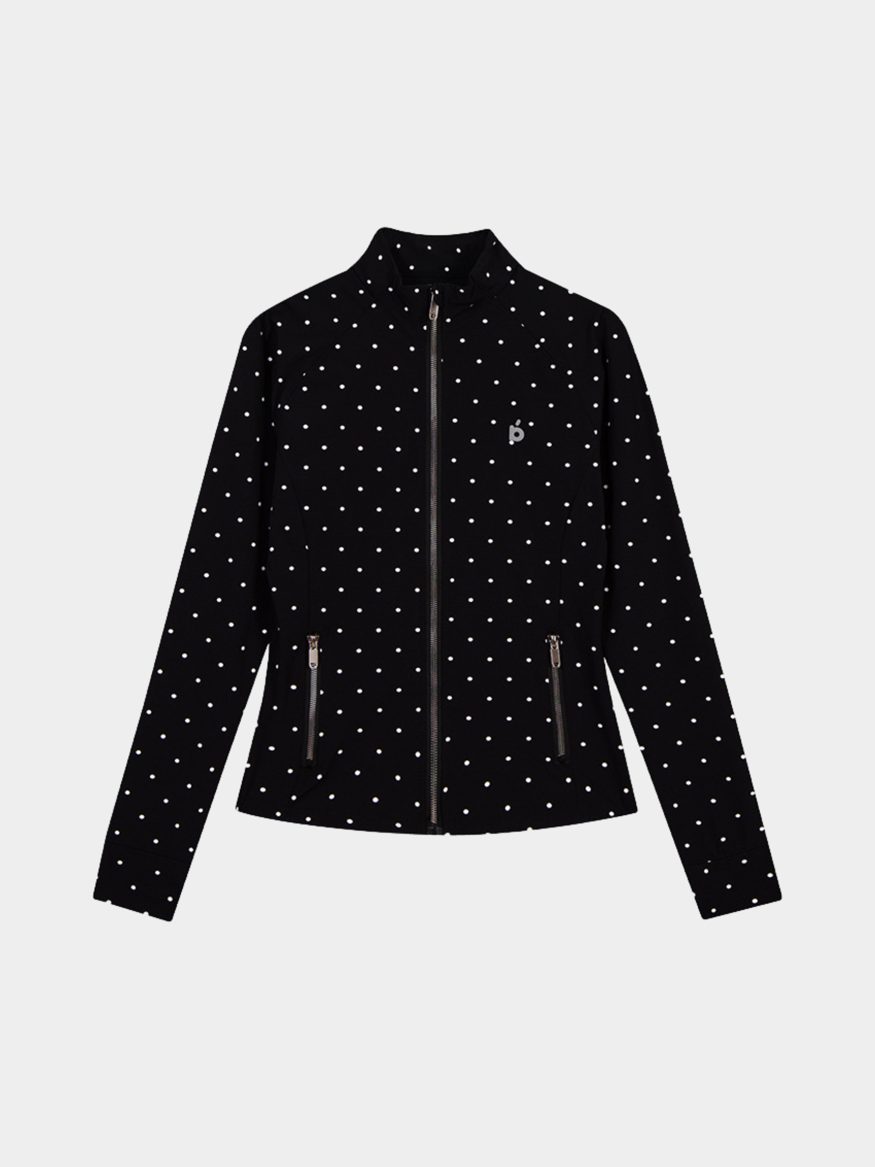 PolkaVeil - Women's UPF 50+ Polka Dot Fitted Sun Protection Jacket