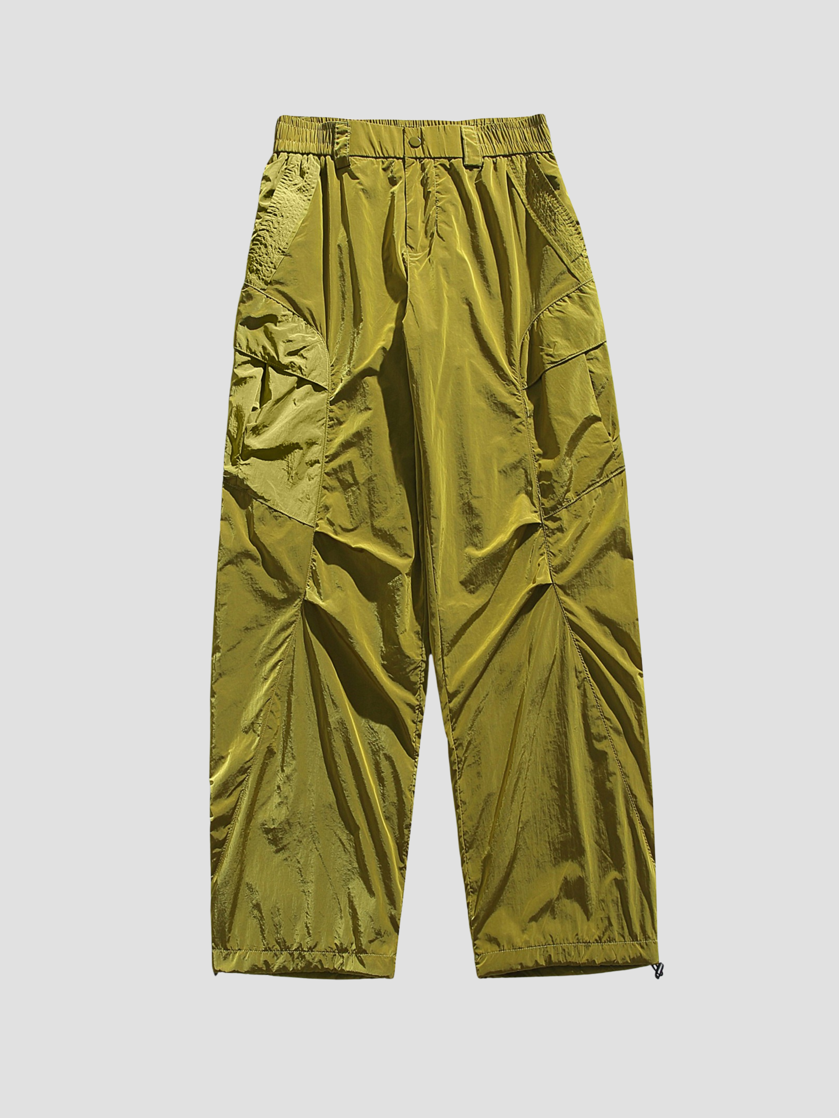 Emberwhisper - Unisex Metal Nylon Lightweight 3-Proof Cargo Pants