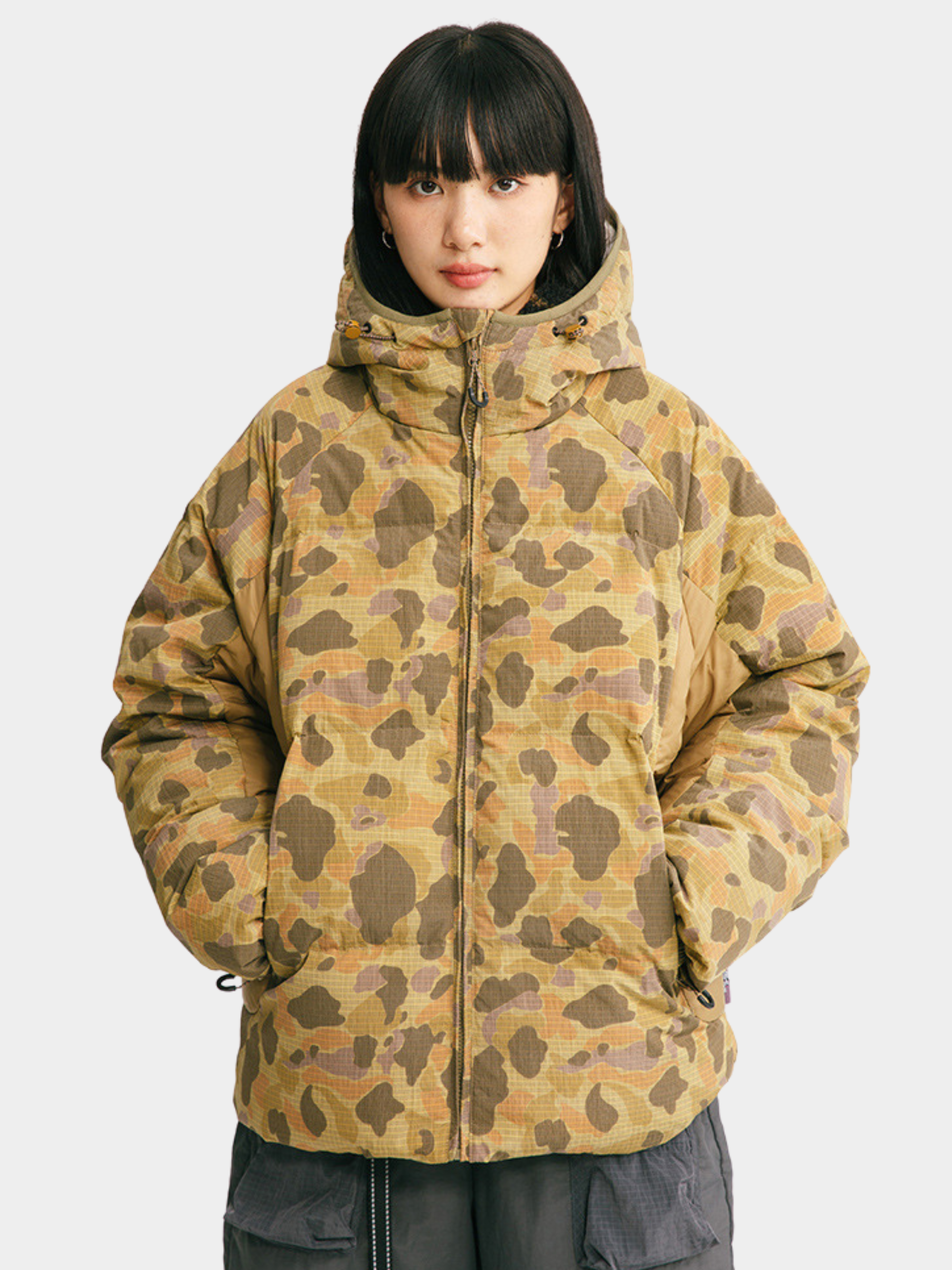 CanyonDeck -  Unisex 90% Duck Down Triple Protection Tactical Camouflage Jacket GONGGAR SPORTS