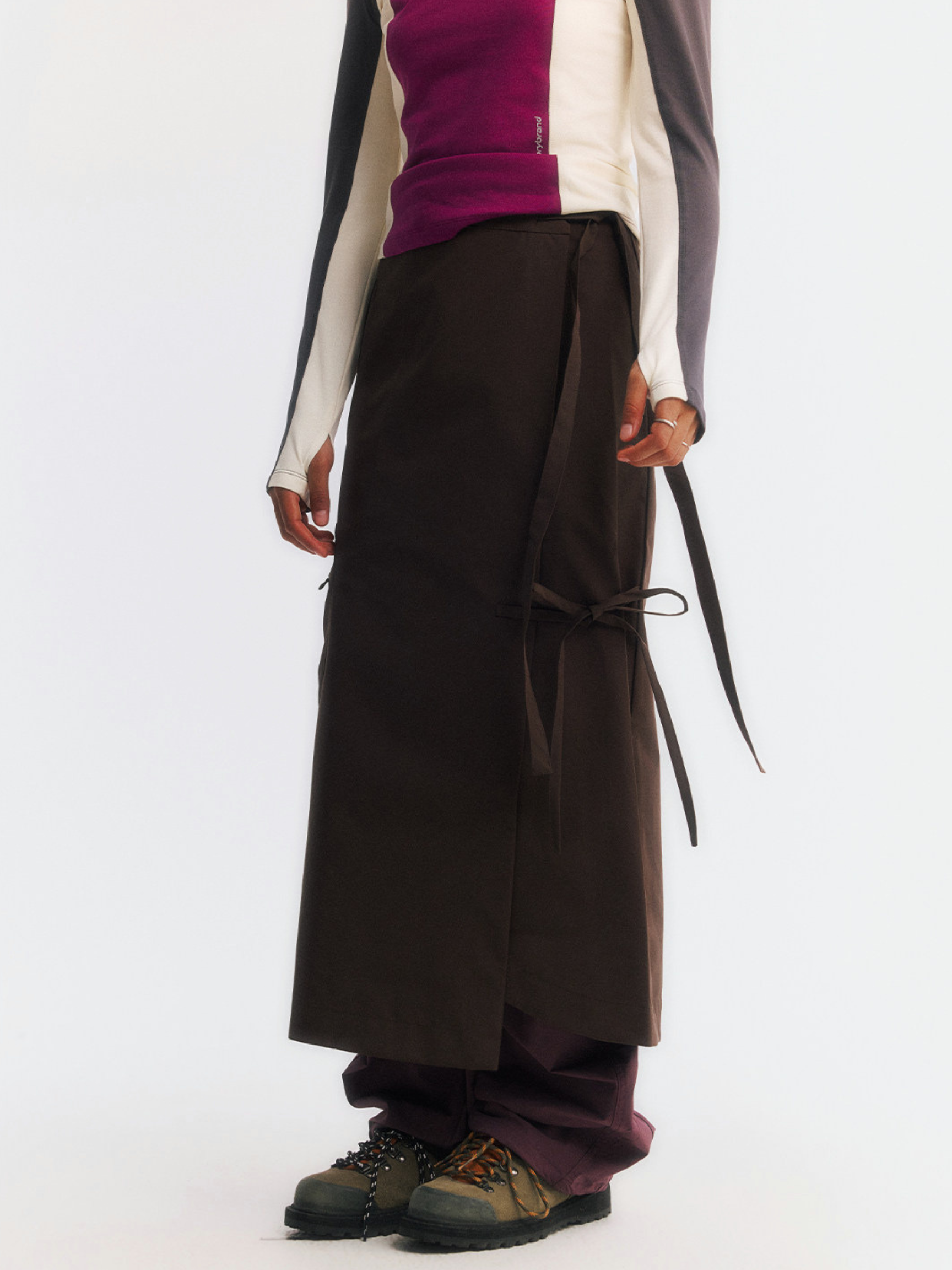 SpringMist - Women's Water-Repellent Durable A-Line Midi Skirt