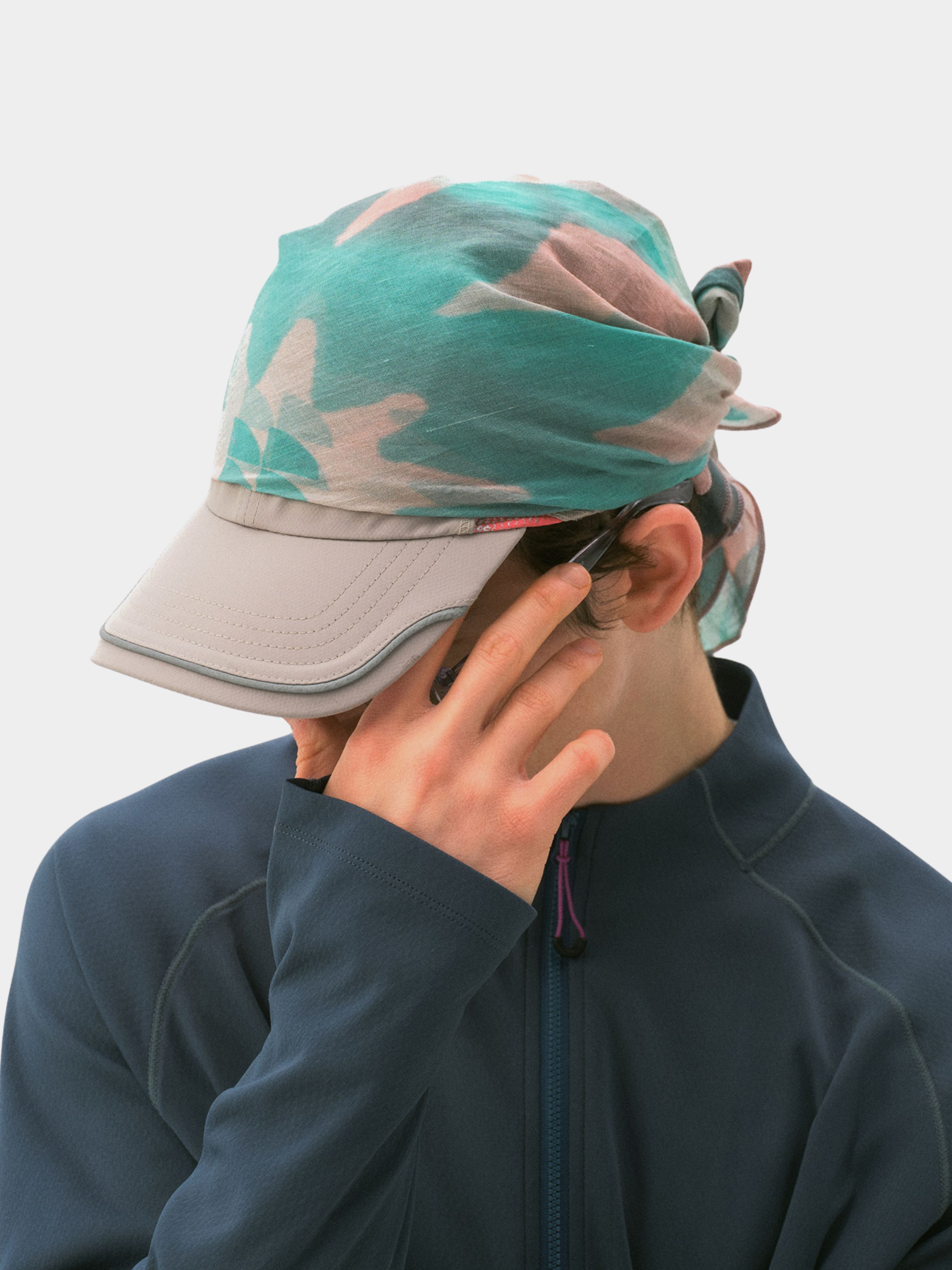 Ravencrest - Abrasion-Resistant Patterned Headscarf