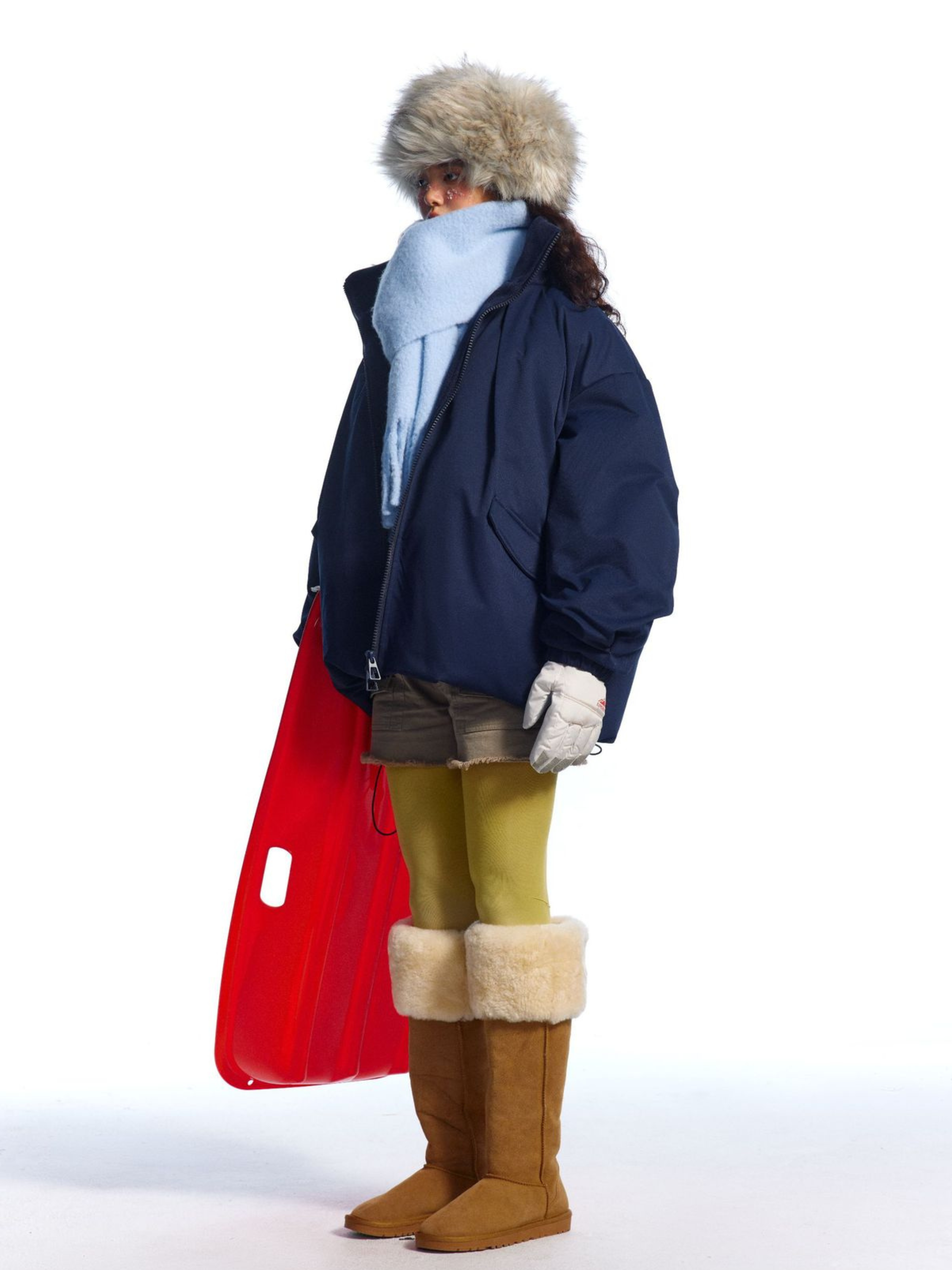 ShadowNest - Women's Oversized Stand Collar Padded Jacket