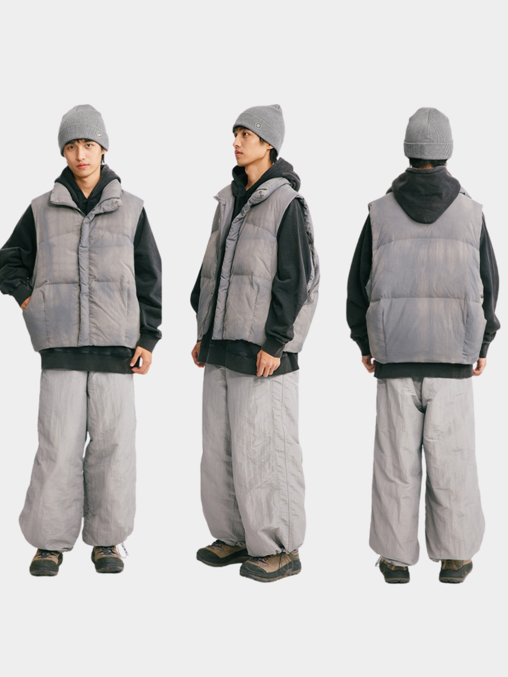BluffTop - Unisex 90% White Duck Down Hand-Dyed Waterproof Down Vest GONGGAR SPORTS