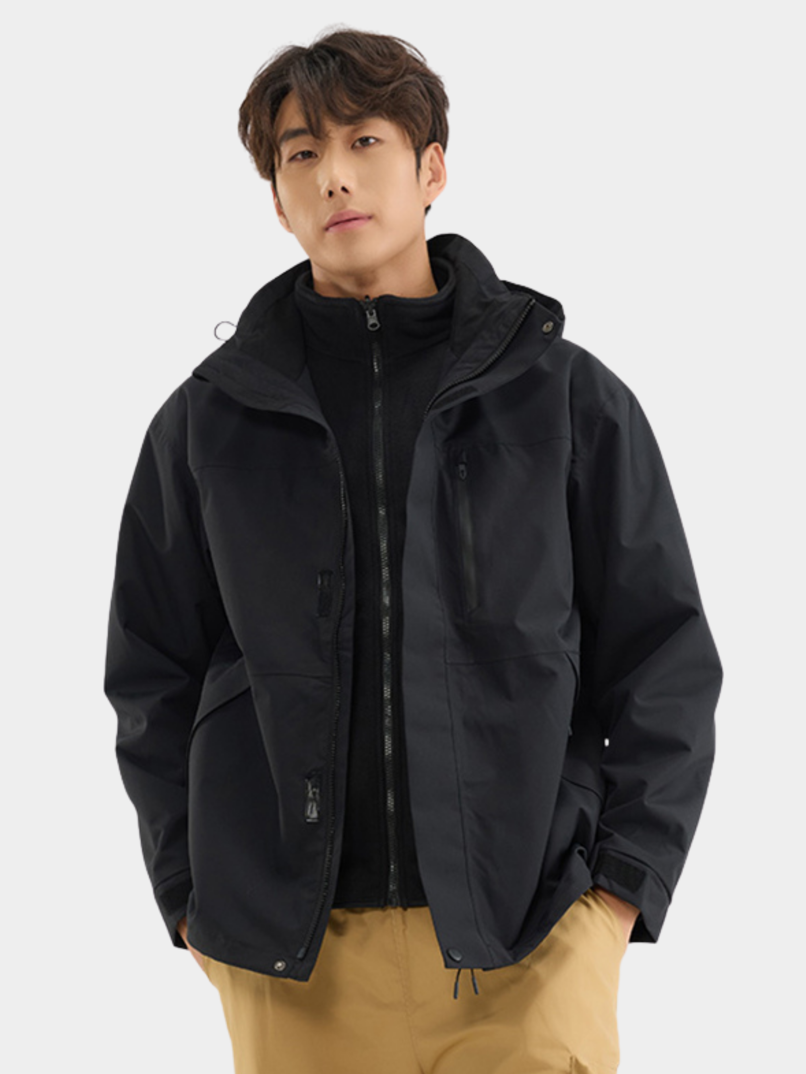CanyonTote - 3-in-1 Graphene Tech Waterproof Down & Fleece Jacket