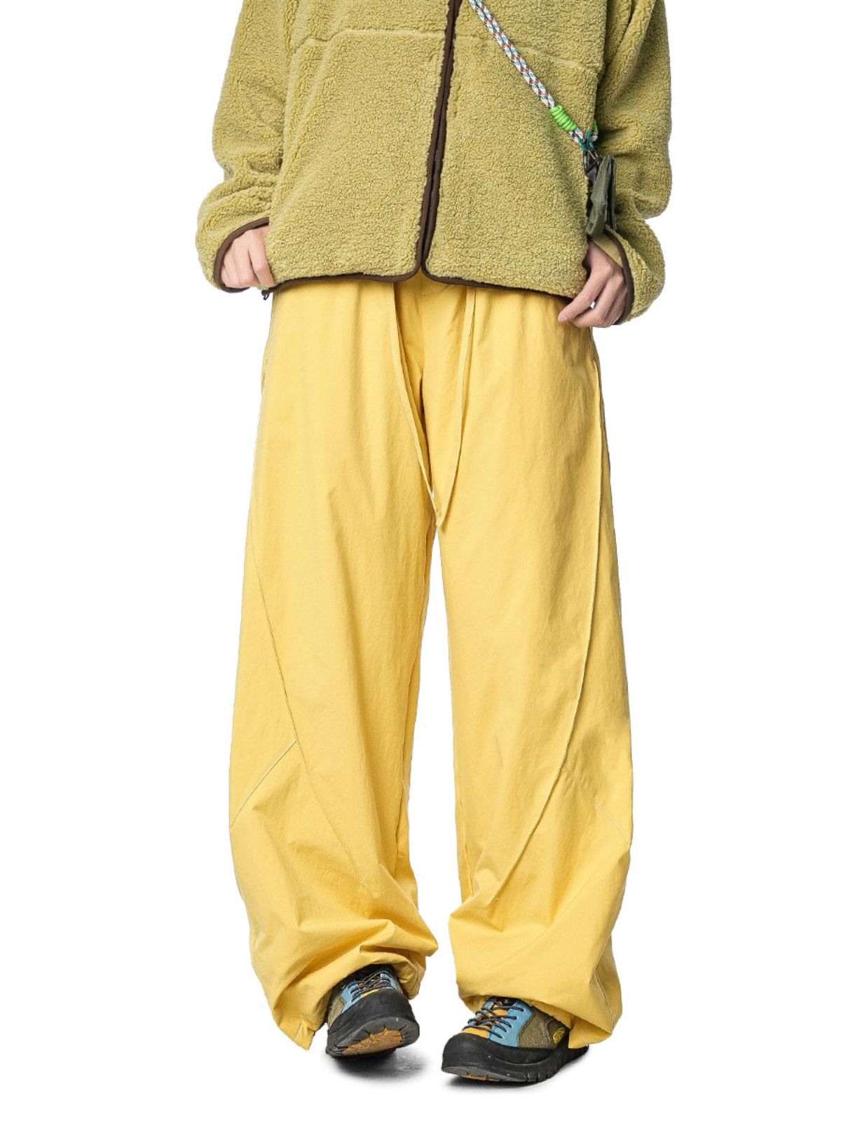 Cragstep - 90% Duck Down Deconstructed Straight-Leg Puffer Pants