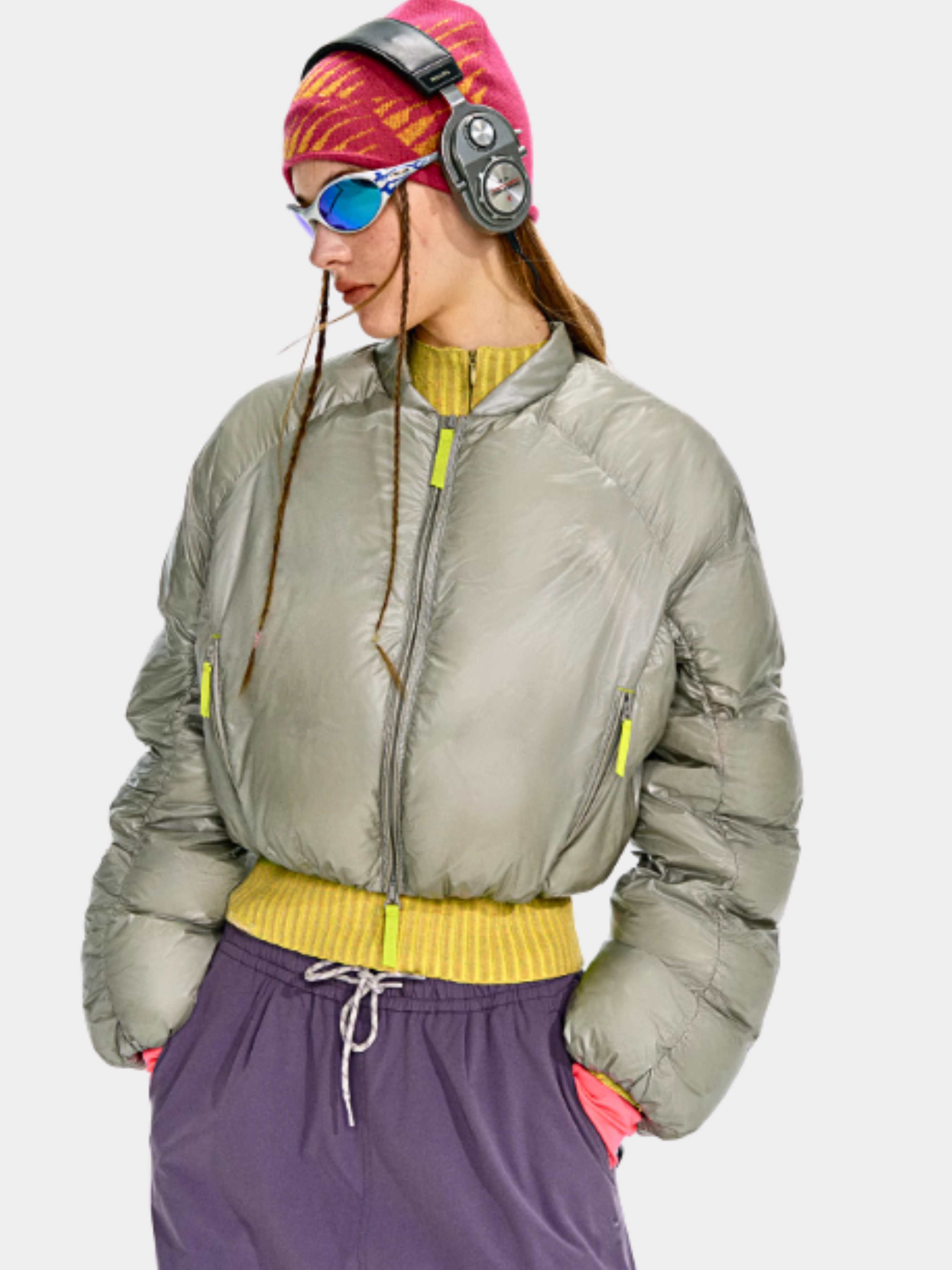 ShadowMark - Women's 800FP Short Water-Repellent Down Jacket