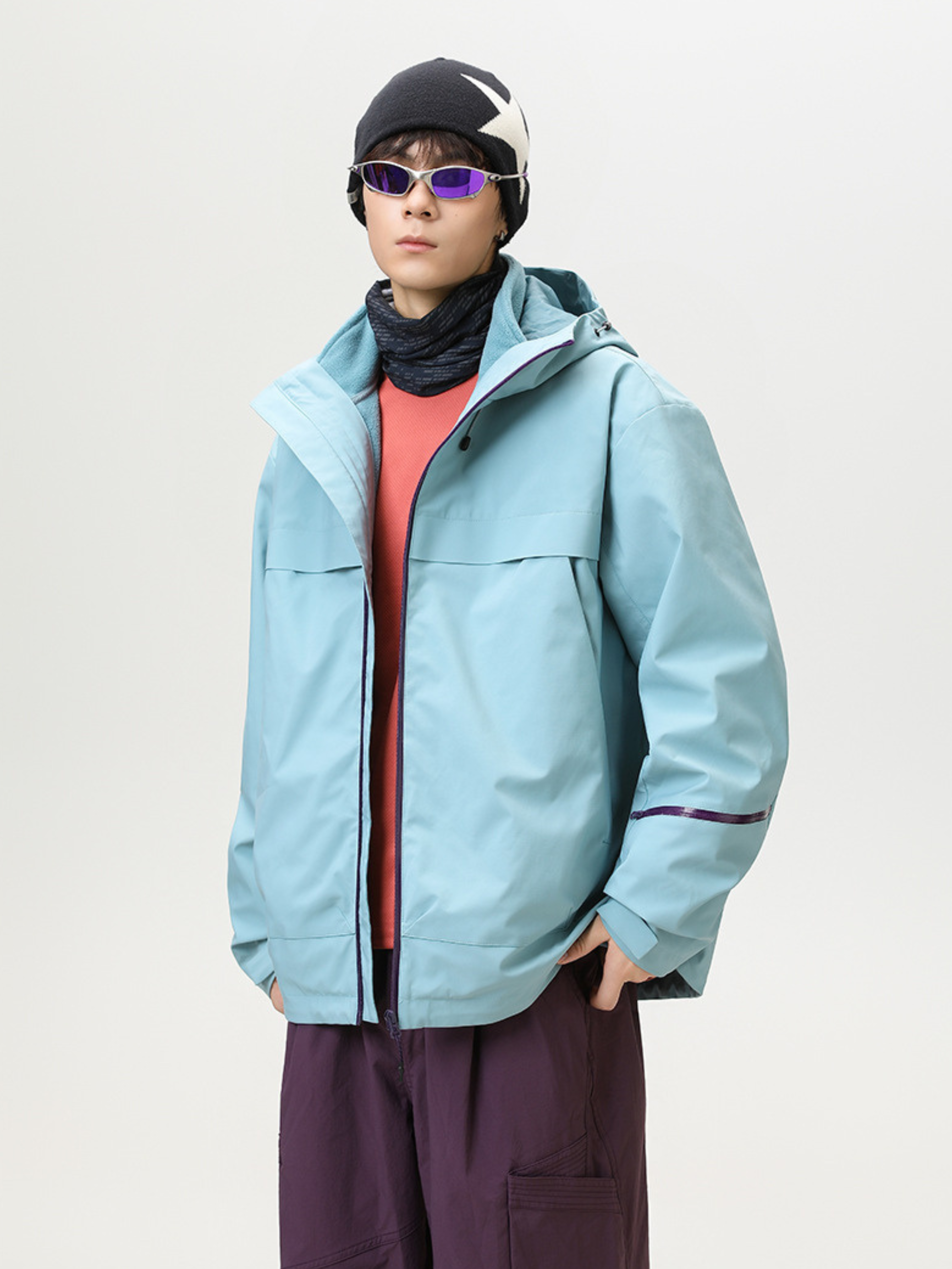 Cascade - Unisex Dopamine 3-in-1 All-Weather Shell Jacket