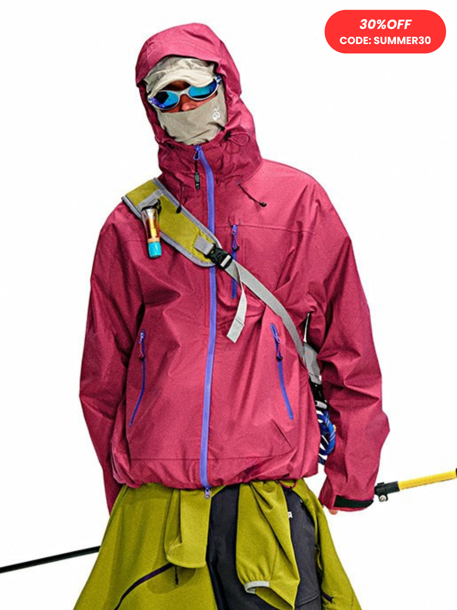 CampGlove - Men's 3-in-1 Fleece Hard Shell Jacket