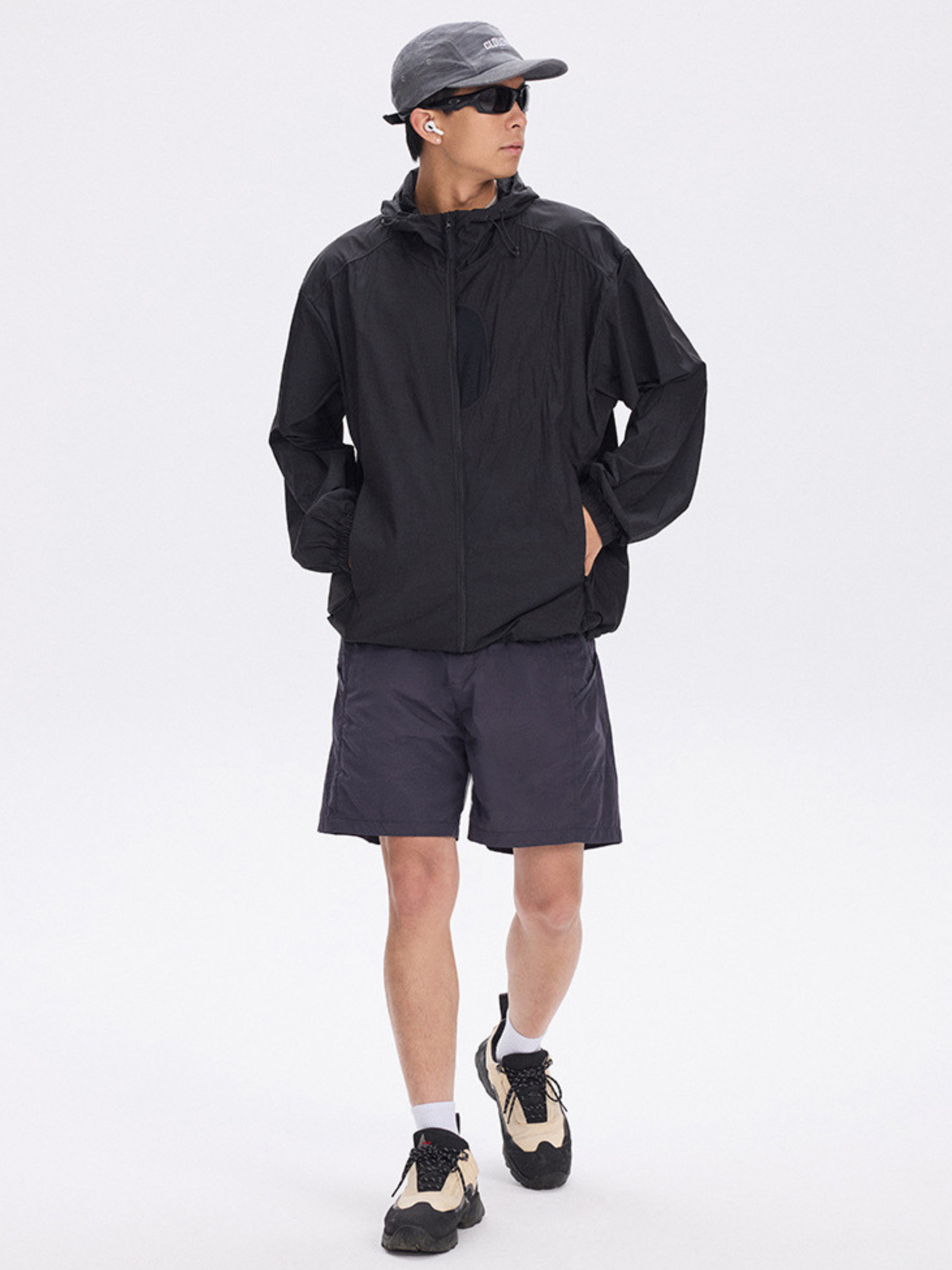 AlpineBoard -  Unisex UPF100+ Raw Yarn Hiking UV Protection Jacket GONGGAR SPORTS