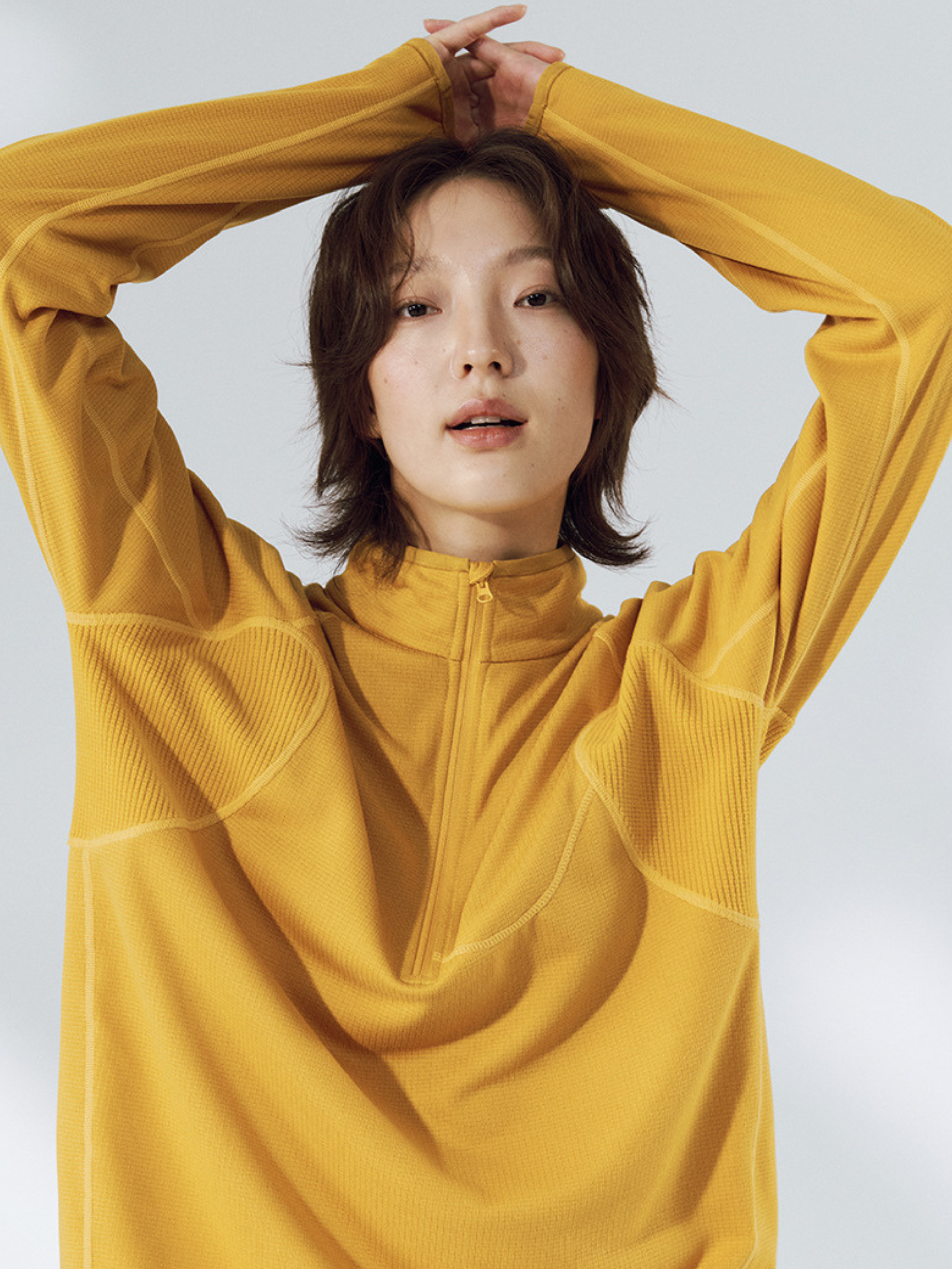 Shadowfern - Lightweight Thermal Half-Zip Sweatshirt