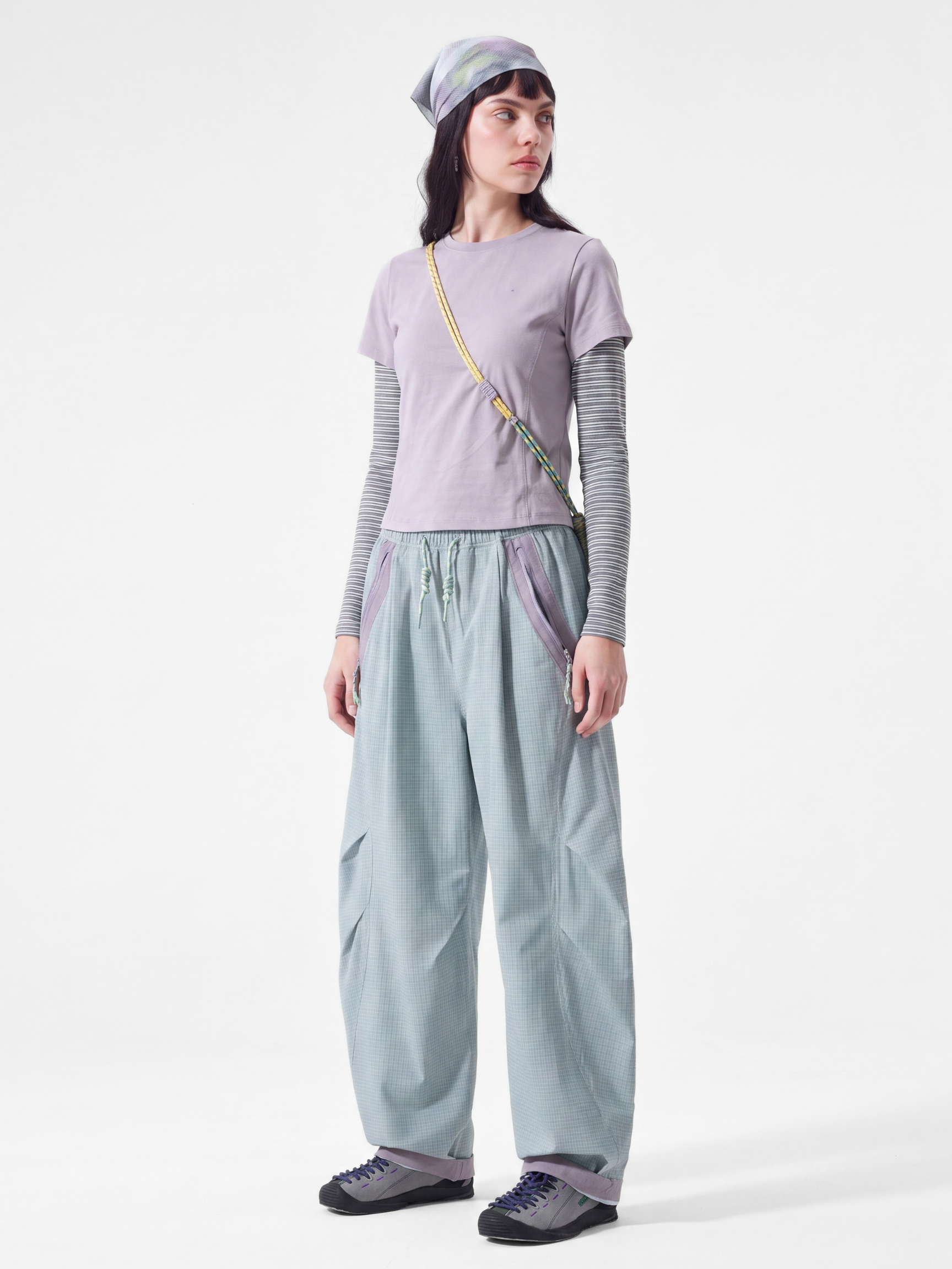 Rhythm - Water-Repellent Quick-Dry Cargo Parachute Pants