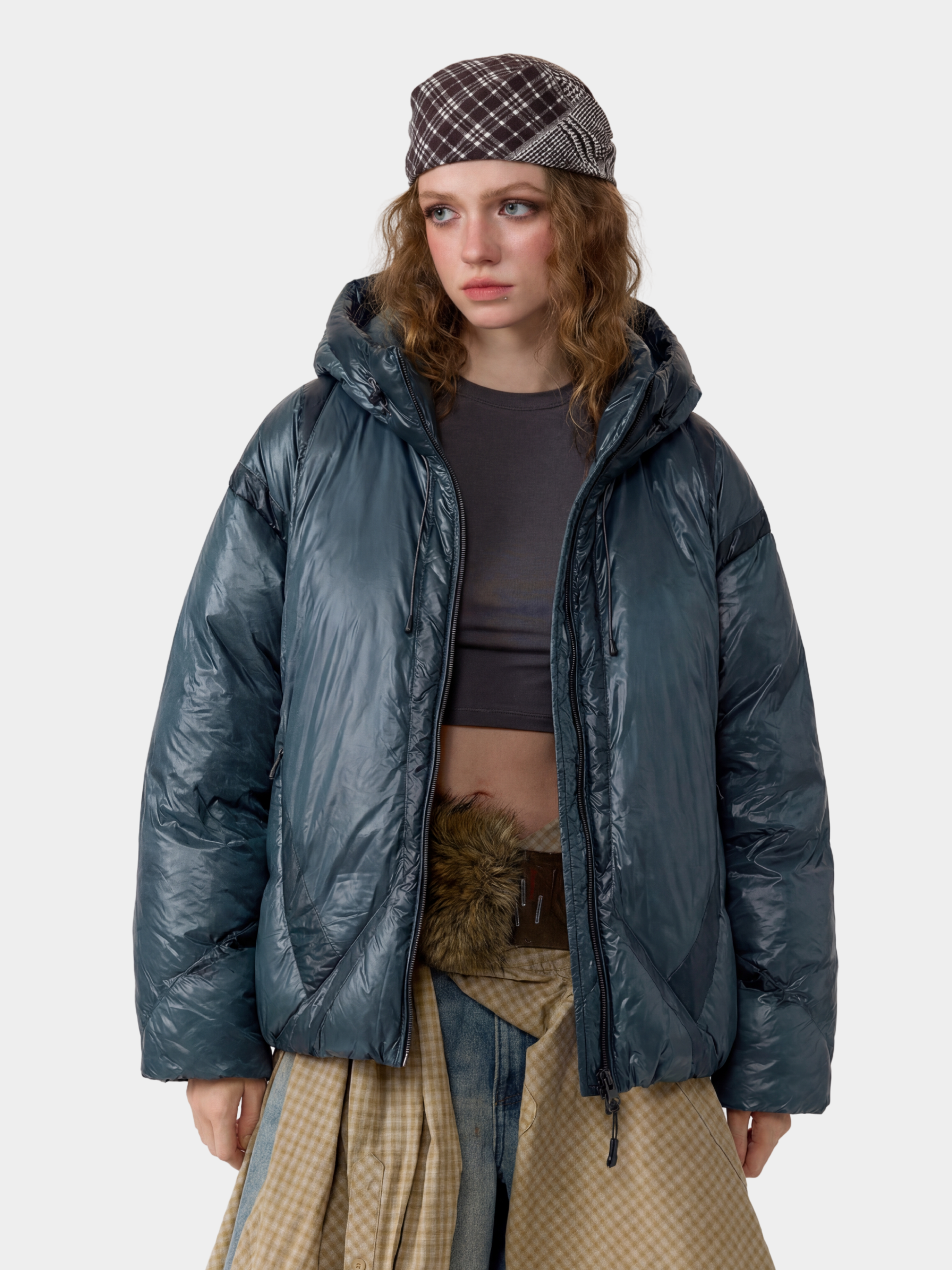 AshEdge - Unisex 8K Waterproof Lightweight White Duck Down Jacket