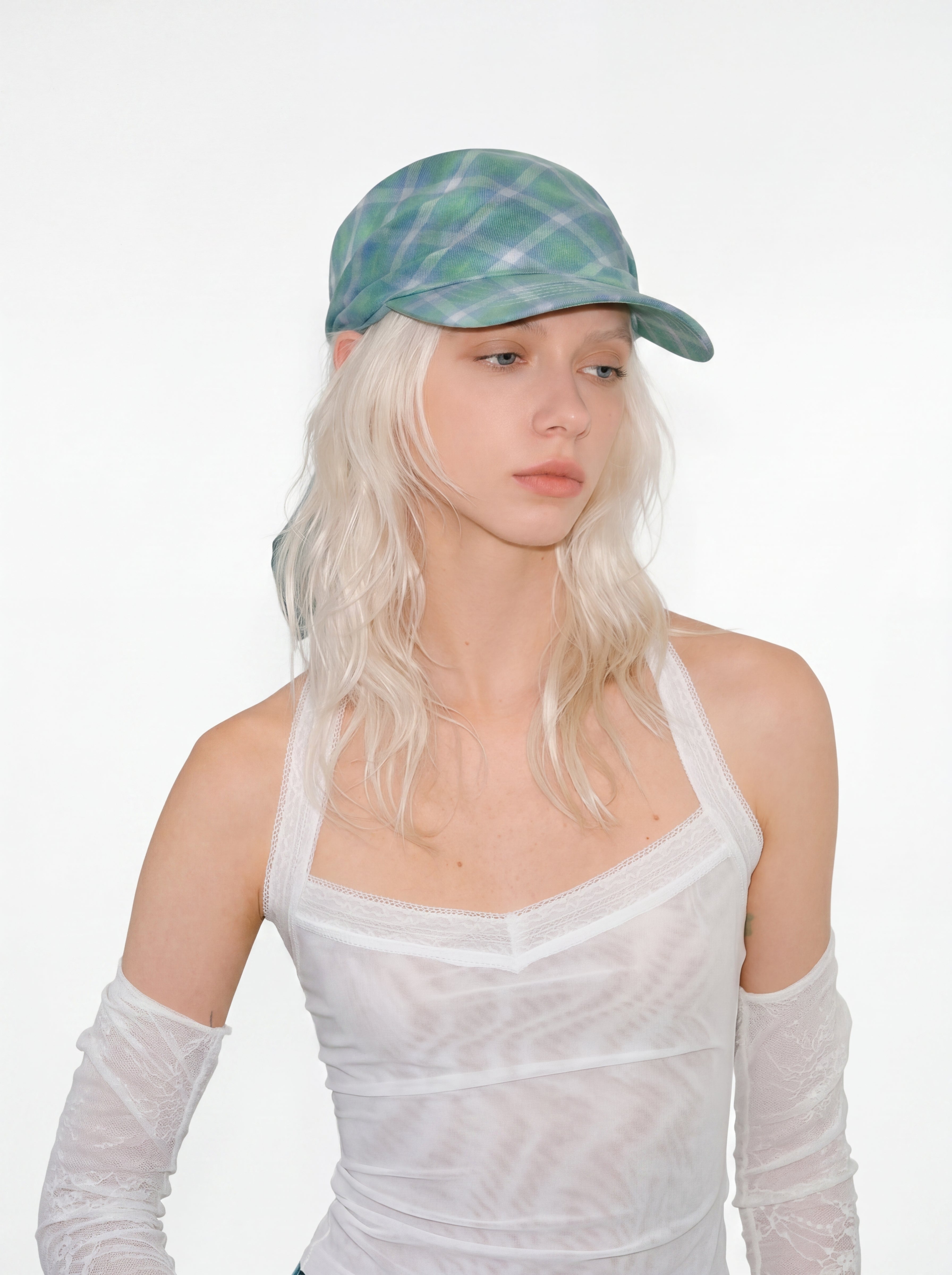 Tributary - UPF50+ Protection Plaid Tie Baseball Cap