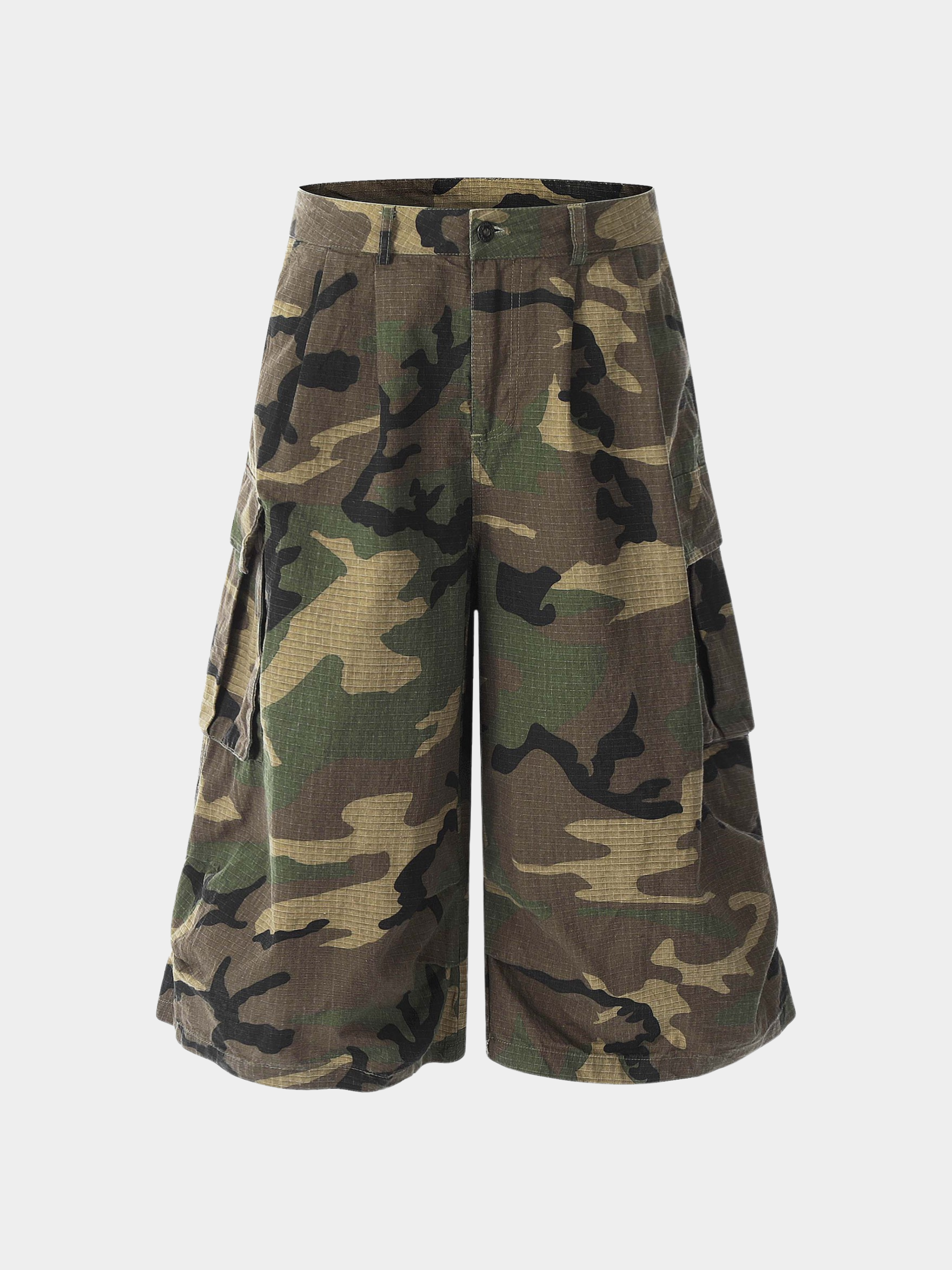 WolfDrop - Women's Camouflage Denim Shorts