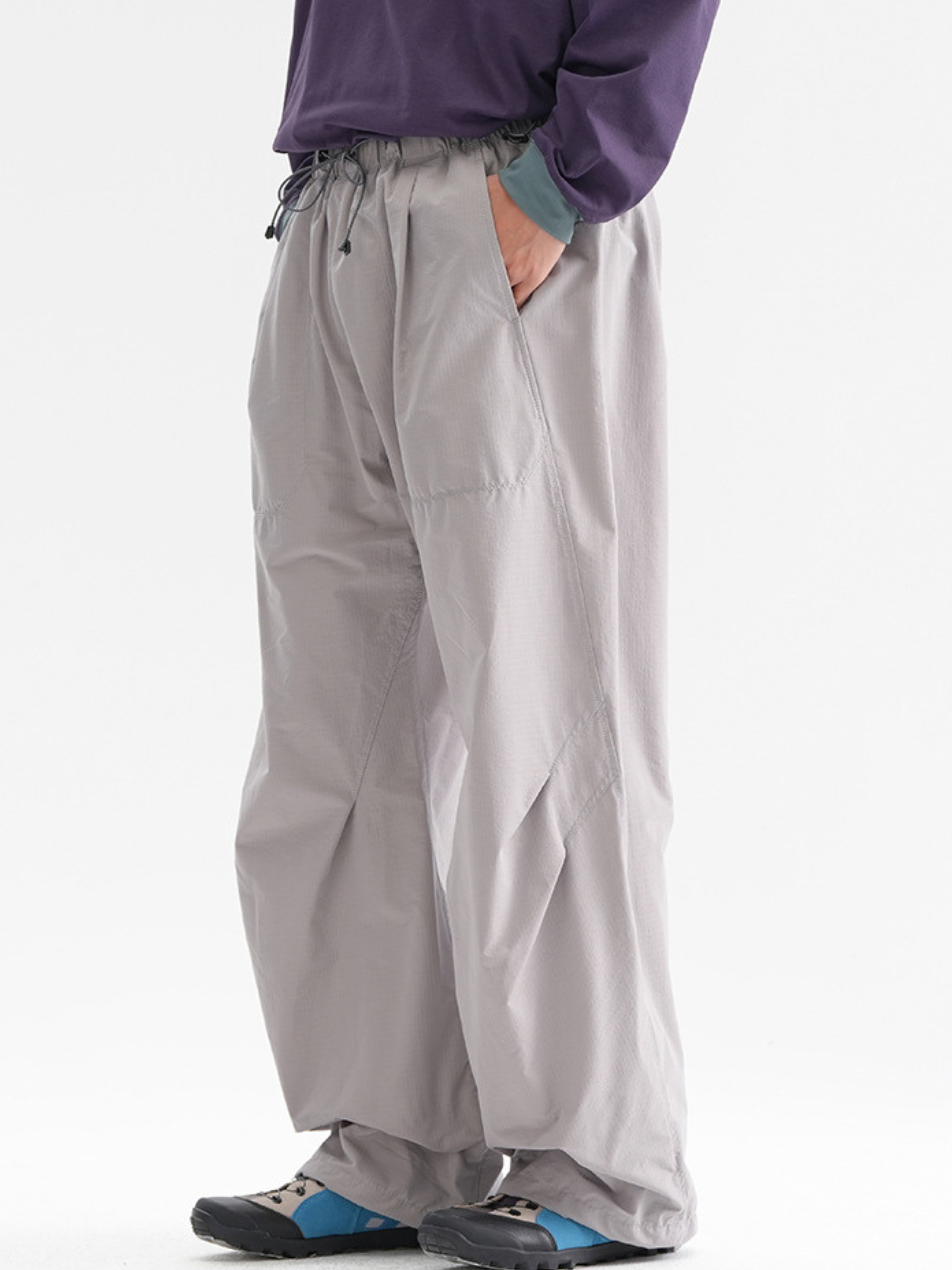 FoxPath - Unisex Waterproof Quick-Dry Ripstop Paratrooper Pants