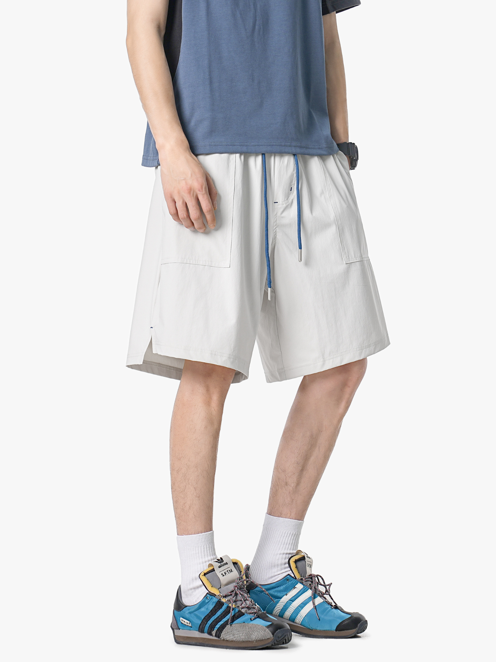 FrostShell - Cooling Breathable Wide-Leg Shorts