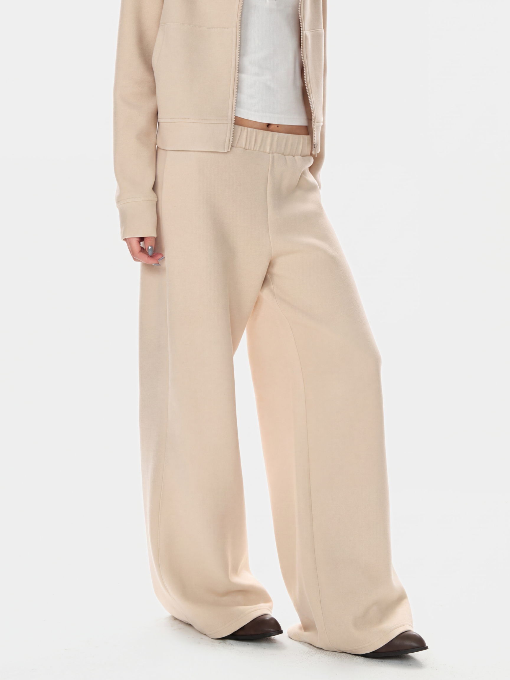 DuskLayer - Women's Air-Layer Hoodie Cardigan & Draped Jogger Pants Set