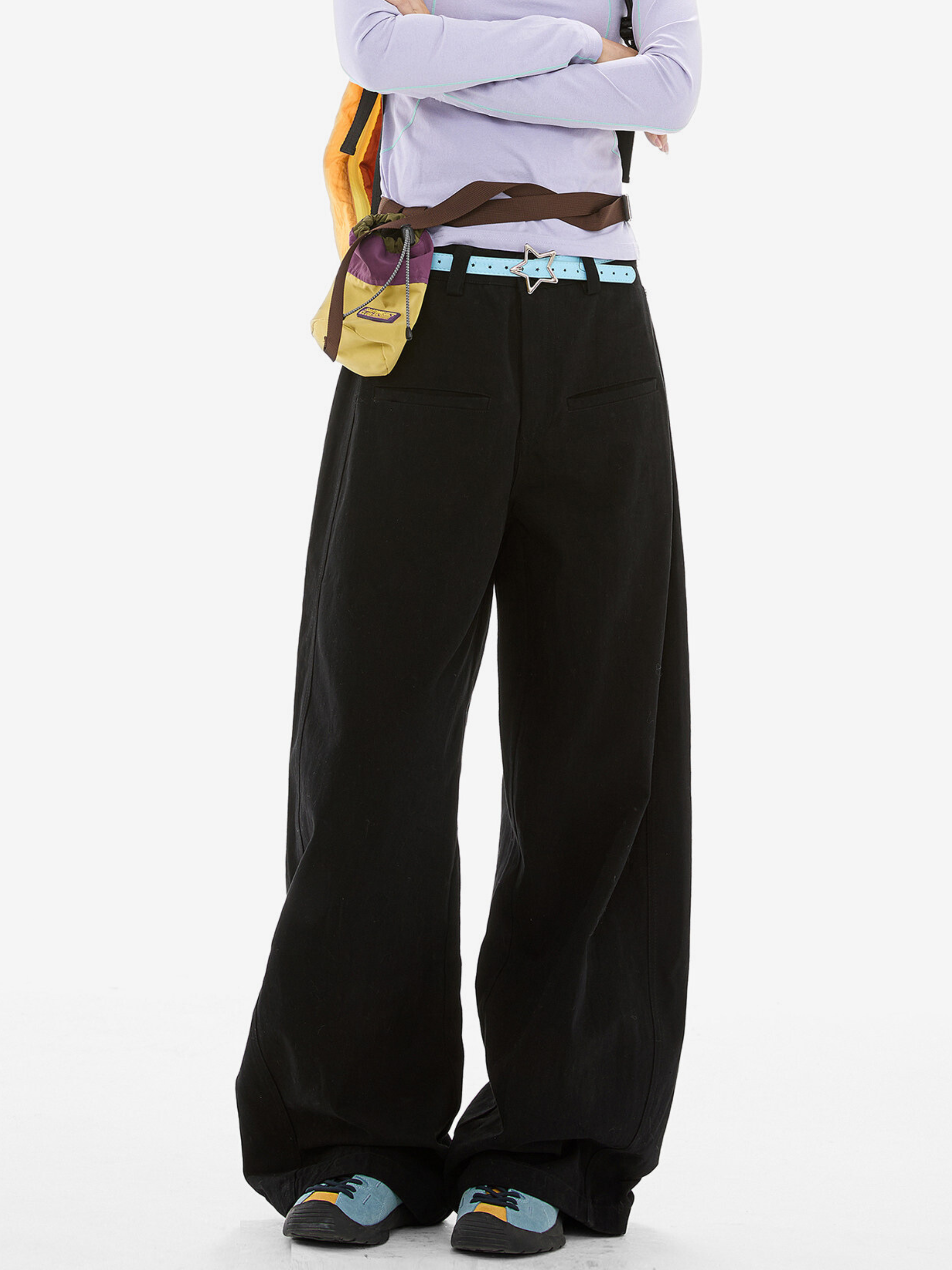 Longtrail - Women's Cotton Wide-Leg Straight Pants