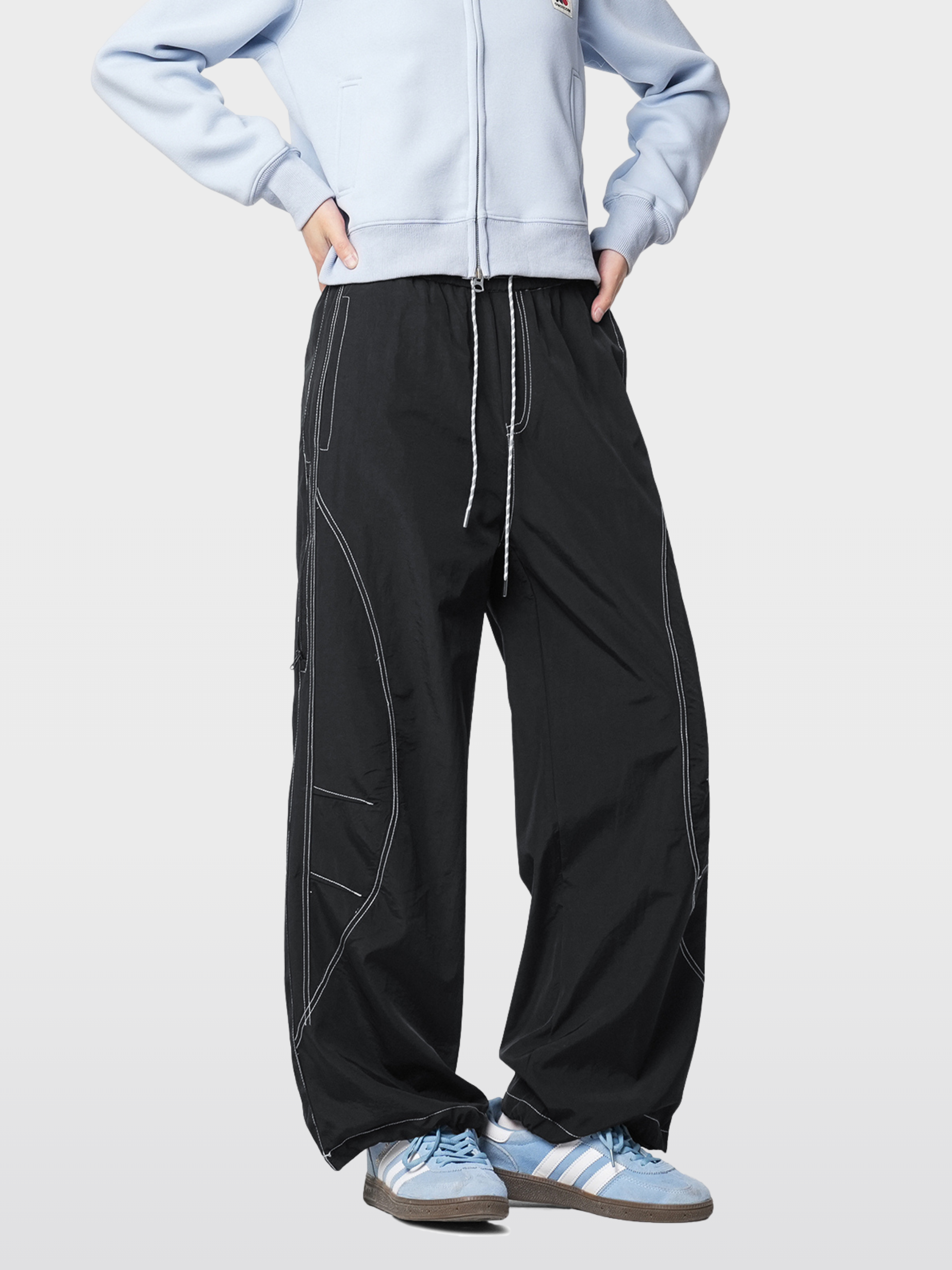 Stormpeak - Unisex Wide-Leg Casual Straight Pants