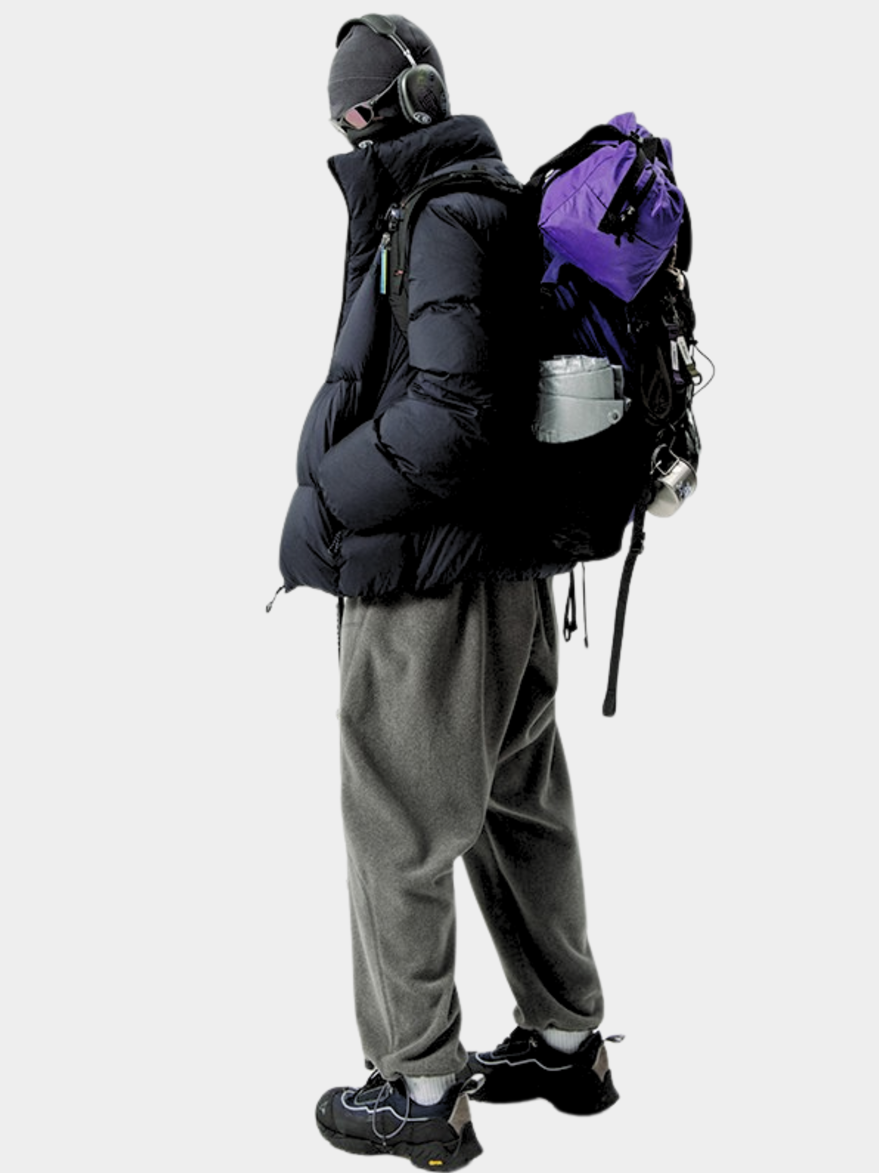 CougarStep - 95% White Goose Down Triple-Protection Stand Collar Jacket