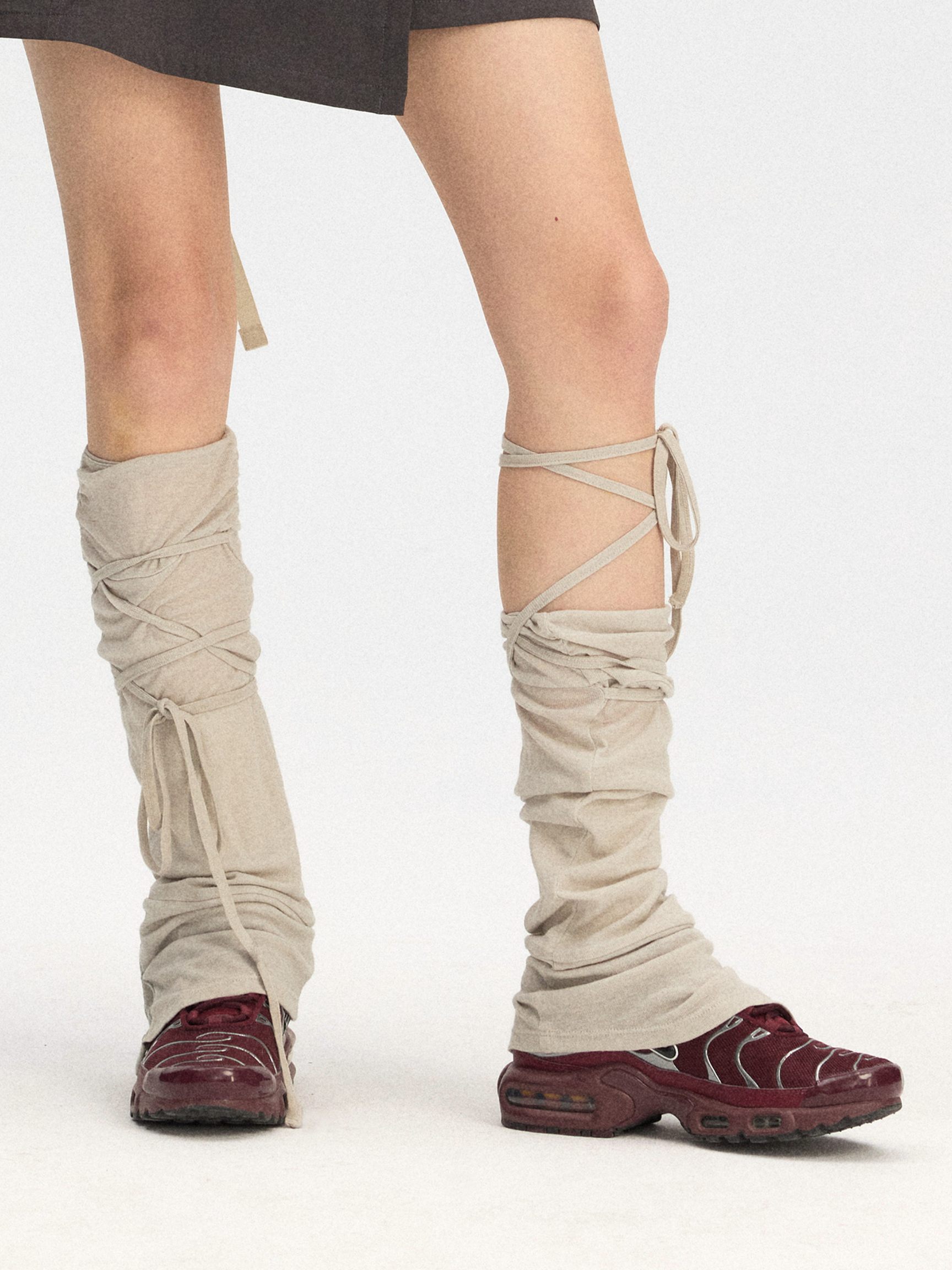 BellDrift - Women's Adjustable Tie-Up Flared Leg Warmers