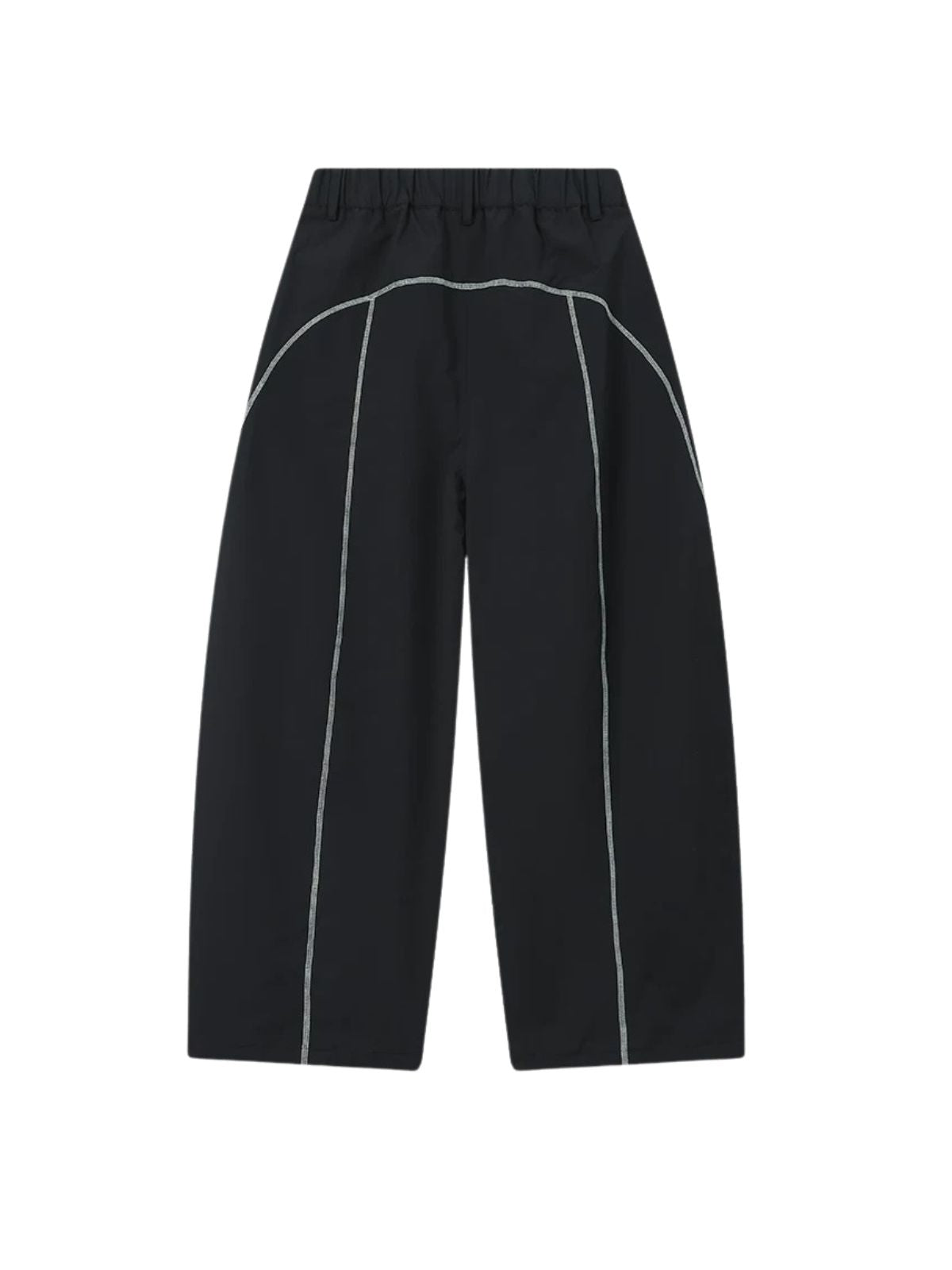 Cavefault - Water-Repellent Color-Block Curved-Leg Pants