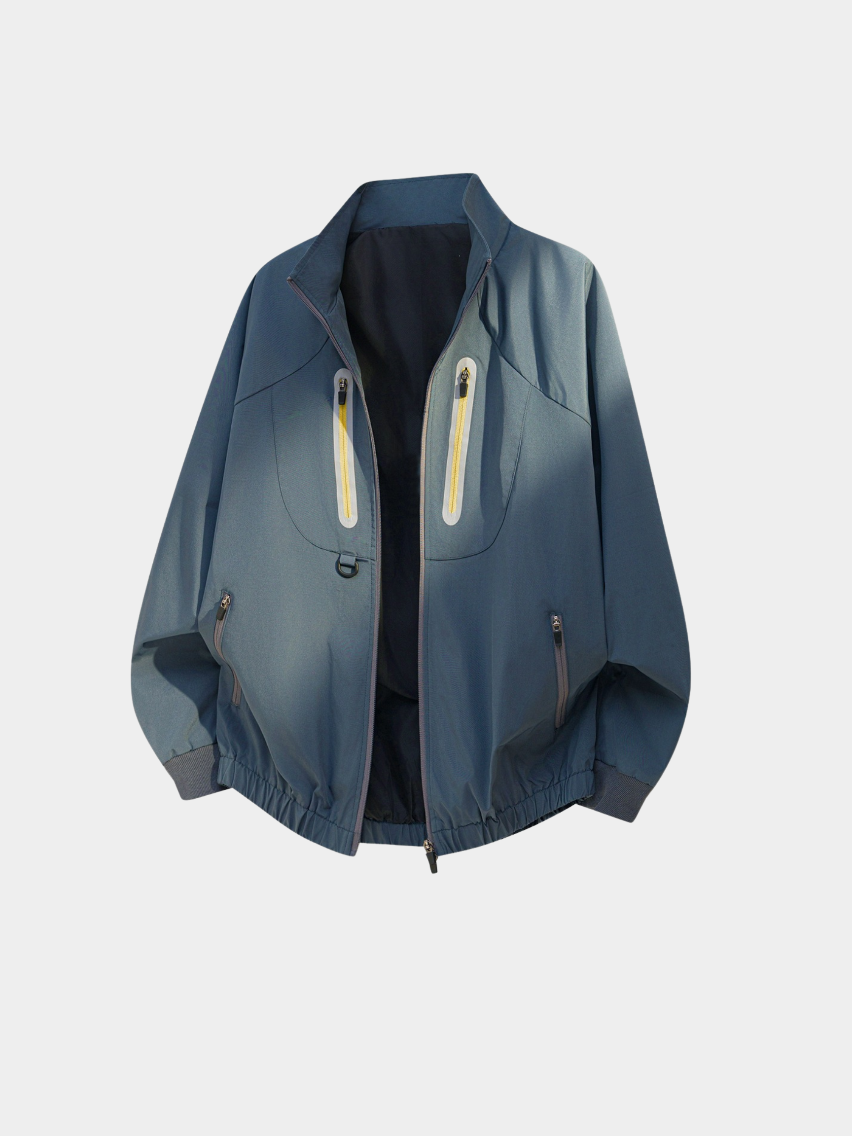 FlashSeam - Unisex Water-Repellent Color-Block Reflective Jacket