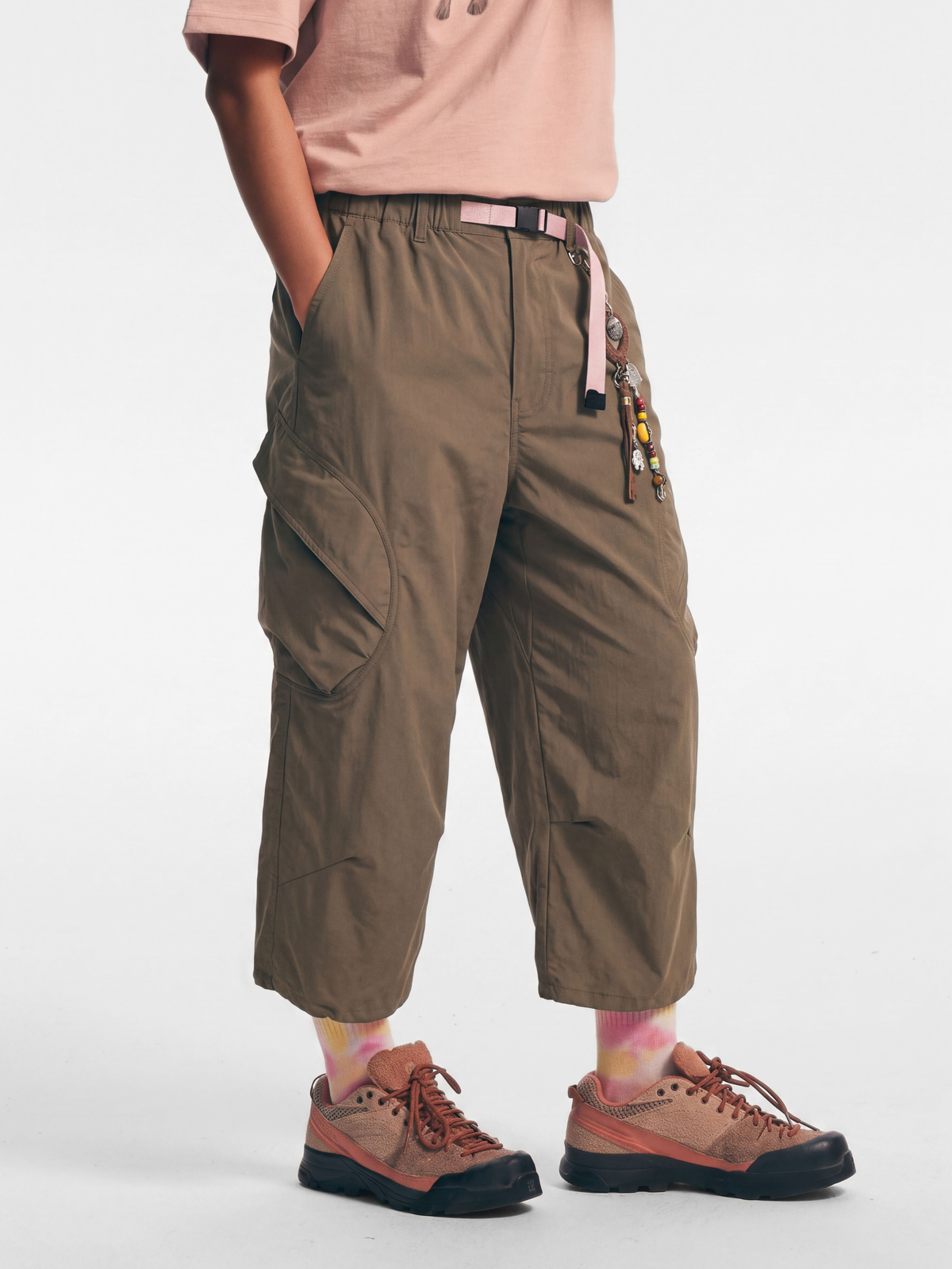 FoldDraw - Quick-Dry Adjustable Pleated Lightweight Cropped Pants