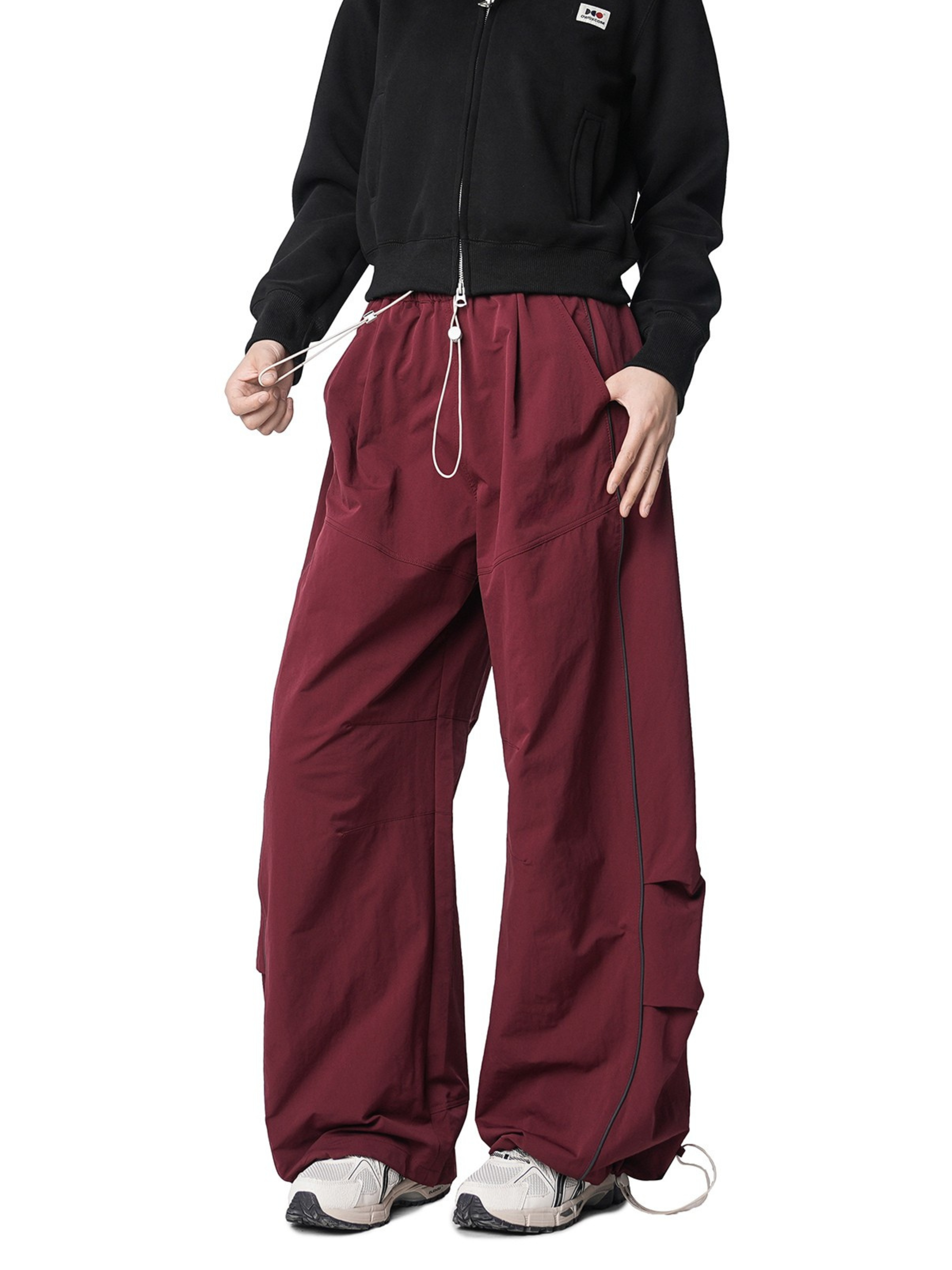 Earthtrail - Women's Straight-Leg Wide Cargo Paratrooper Pants