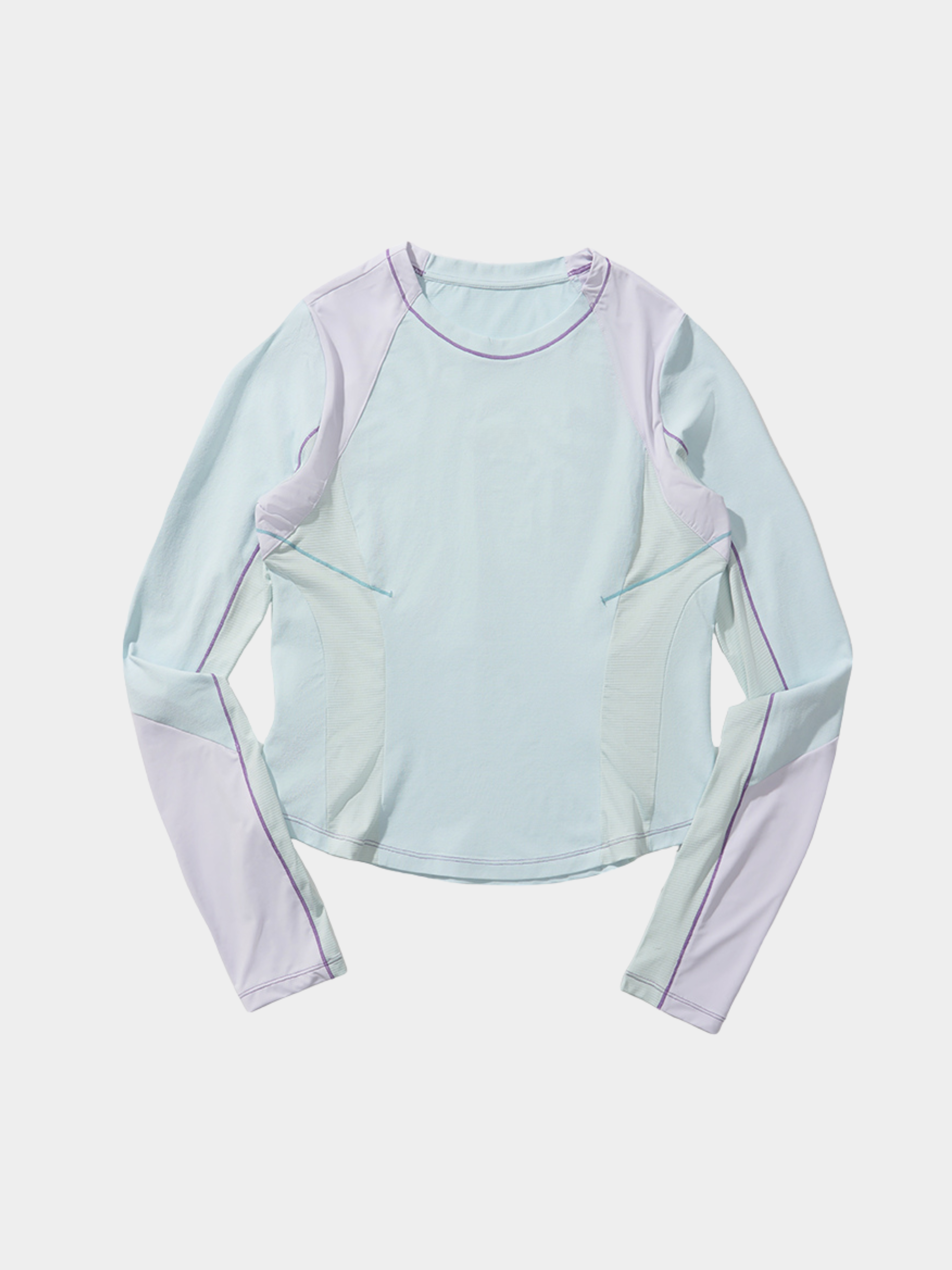 Aquafall - Women's 5A Antibacterial Colorblock Slim Fit T-Shirt