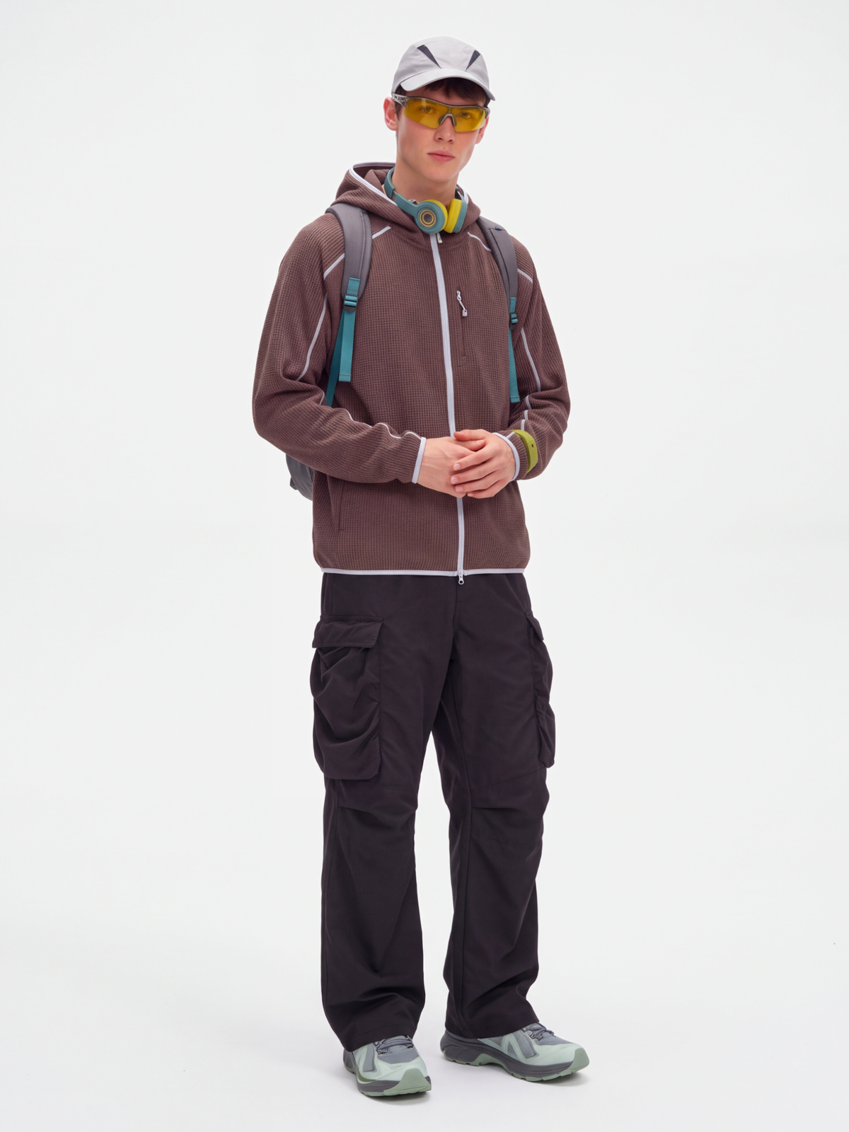 DualSway - Unisex Breathable Large Pockets Wide-Leg Cargo Pants