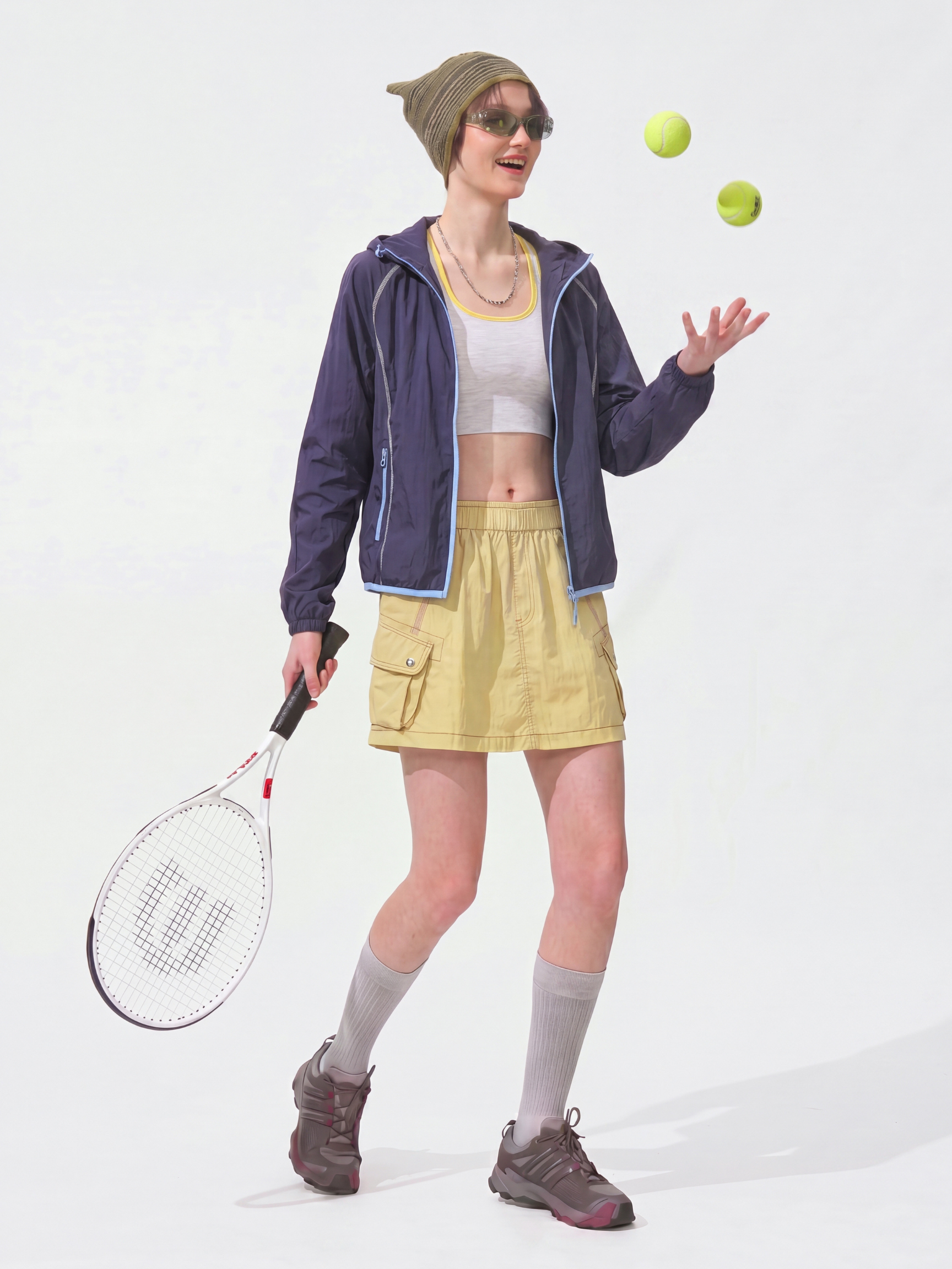 TwilightTie - Women's Anti-Exposure Functional Side Pocket Skirt