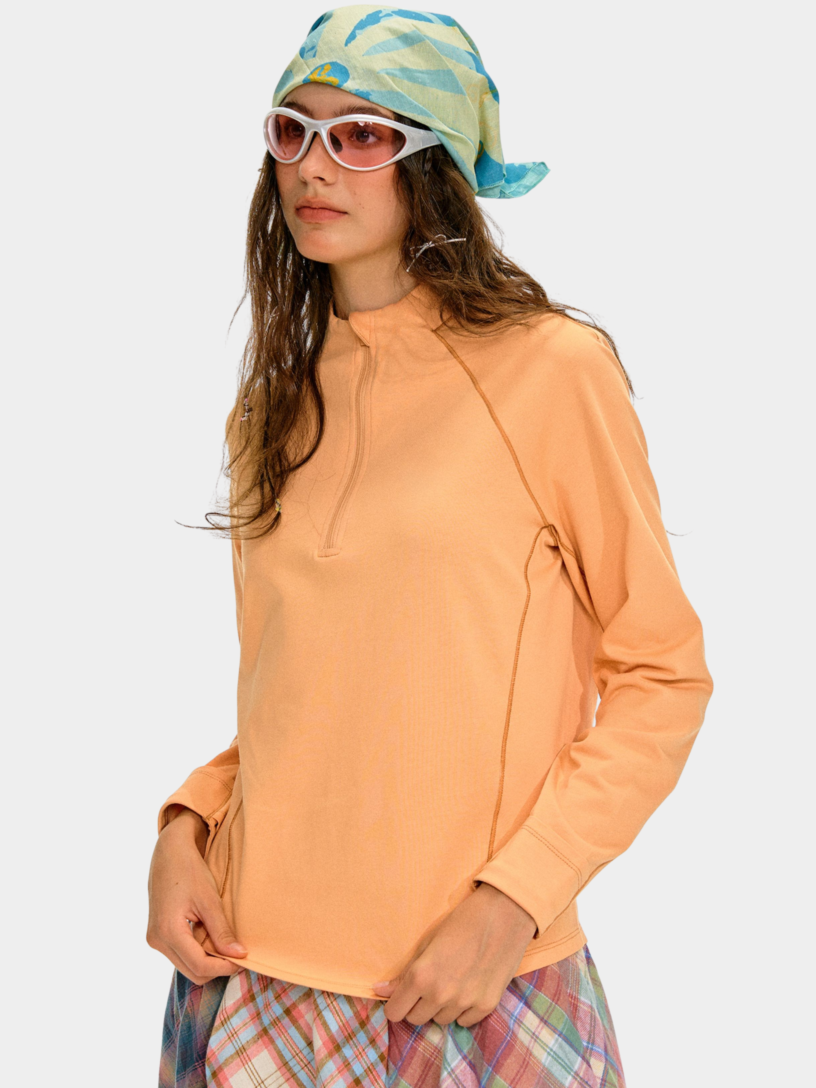 Caveflare - Women's UPF50+ Stand-Collar Long-Sleeve Sweatshirt