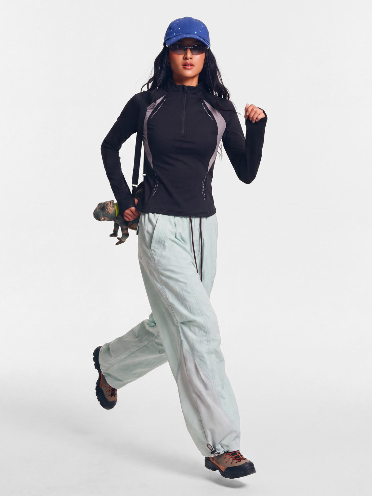 FlexTrail - Women's Moisture-Wicking Breathable Quick-Dry Long-Sleeve T-Shirt