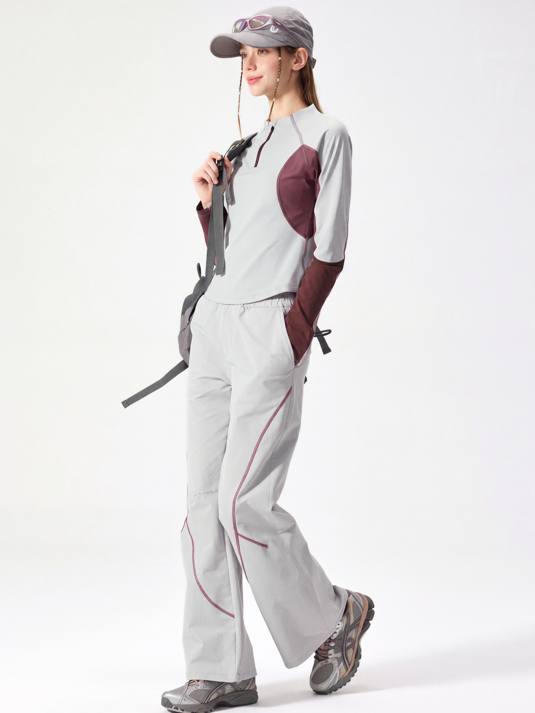 WispSway - Women's Lightweight Flared Soft Shell Hiking Pants