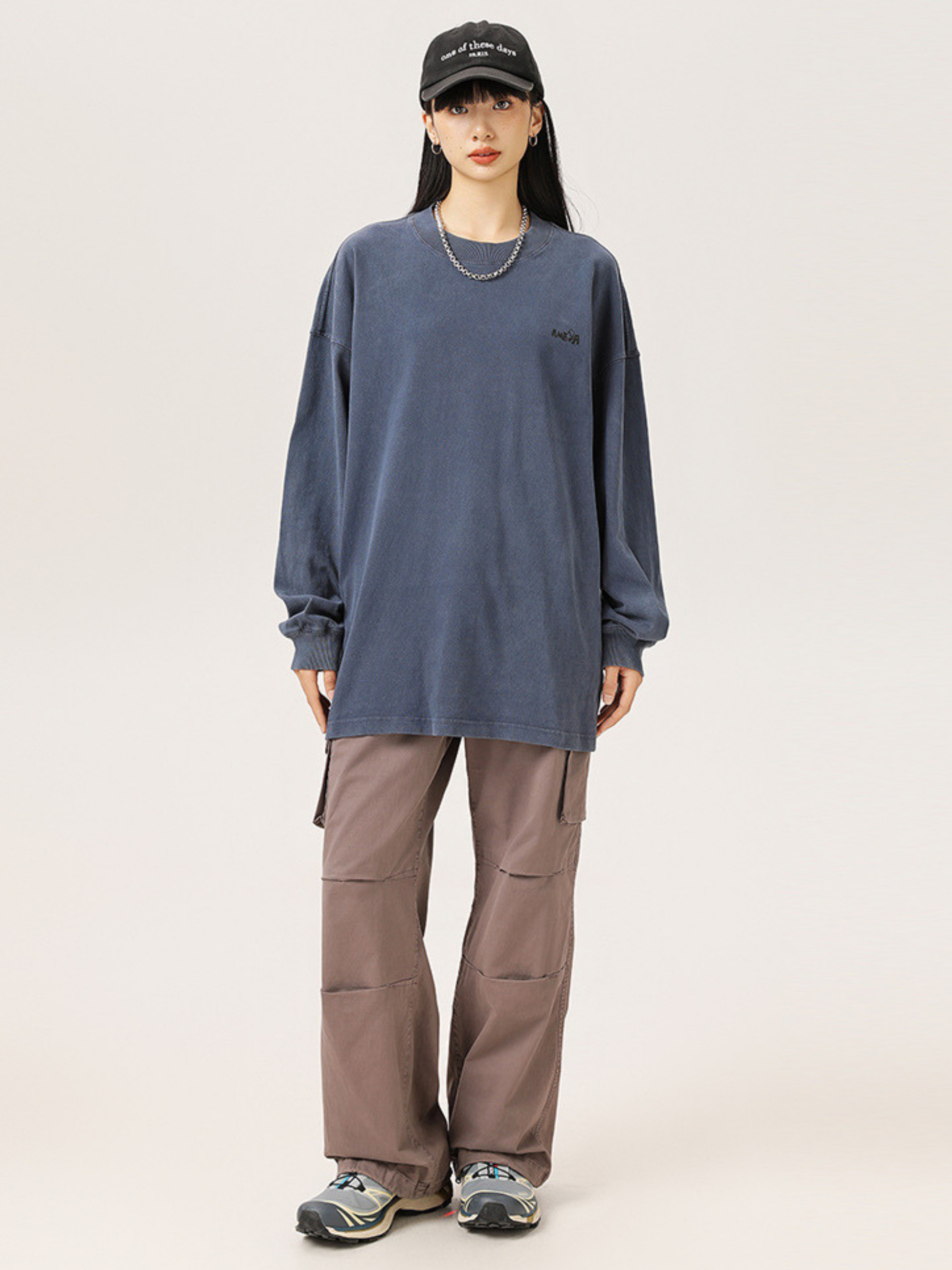 EagleNest - Unisex Loose Straight-Leg Utility Pants with Adjustable Hem GONGGAR SPORTS