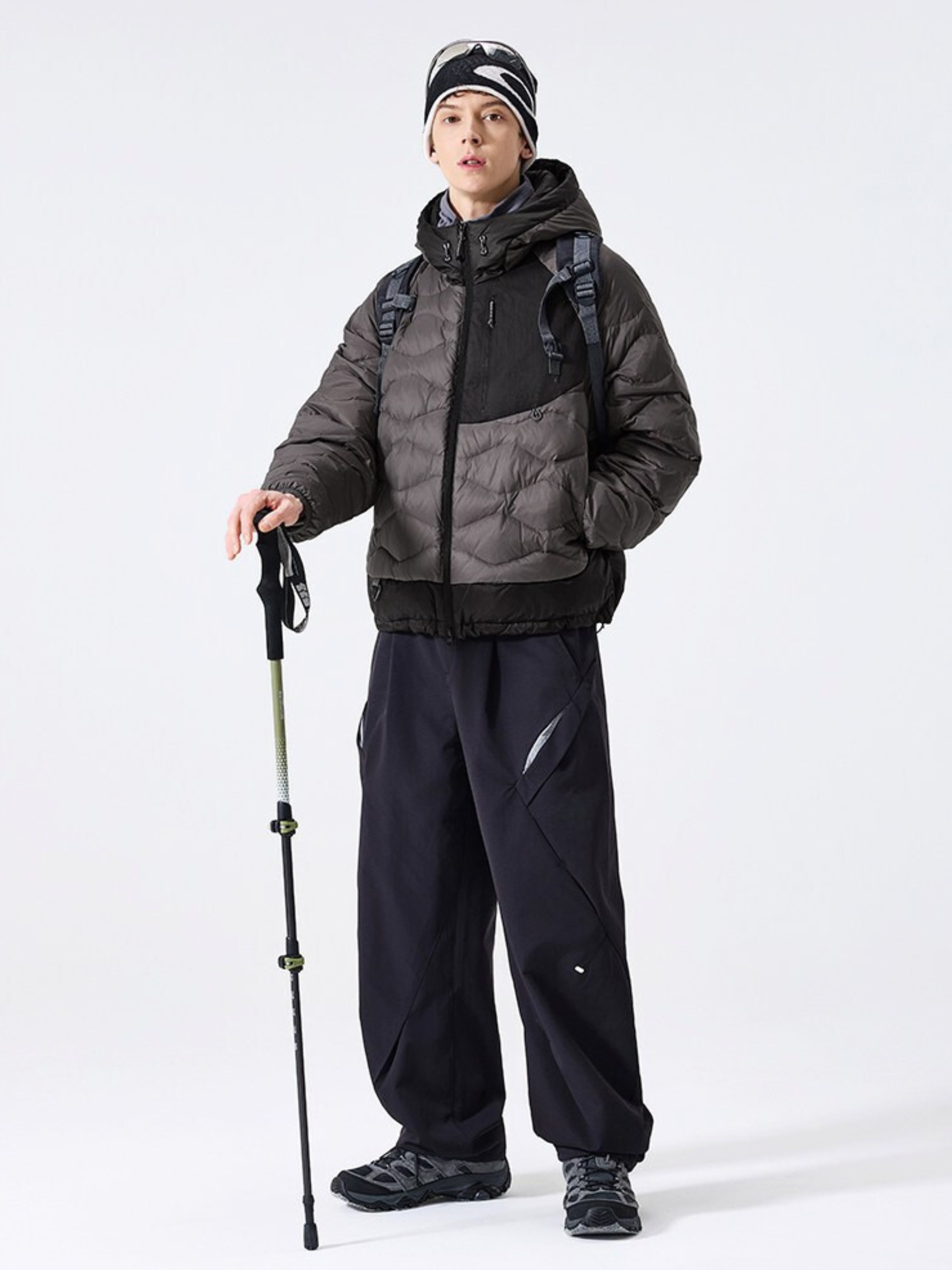 RavenNest - Unisex Water-Repellent 90% White Duck Down Jacket