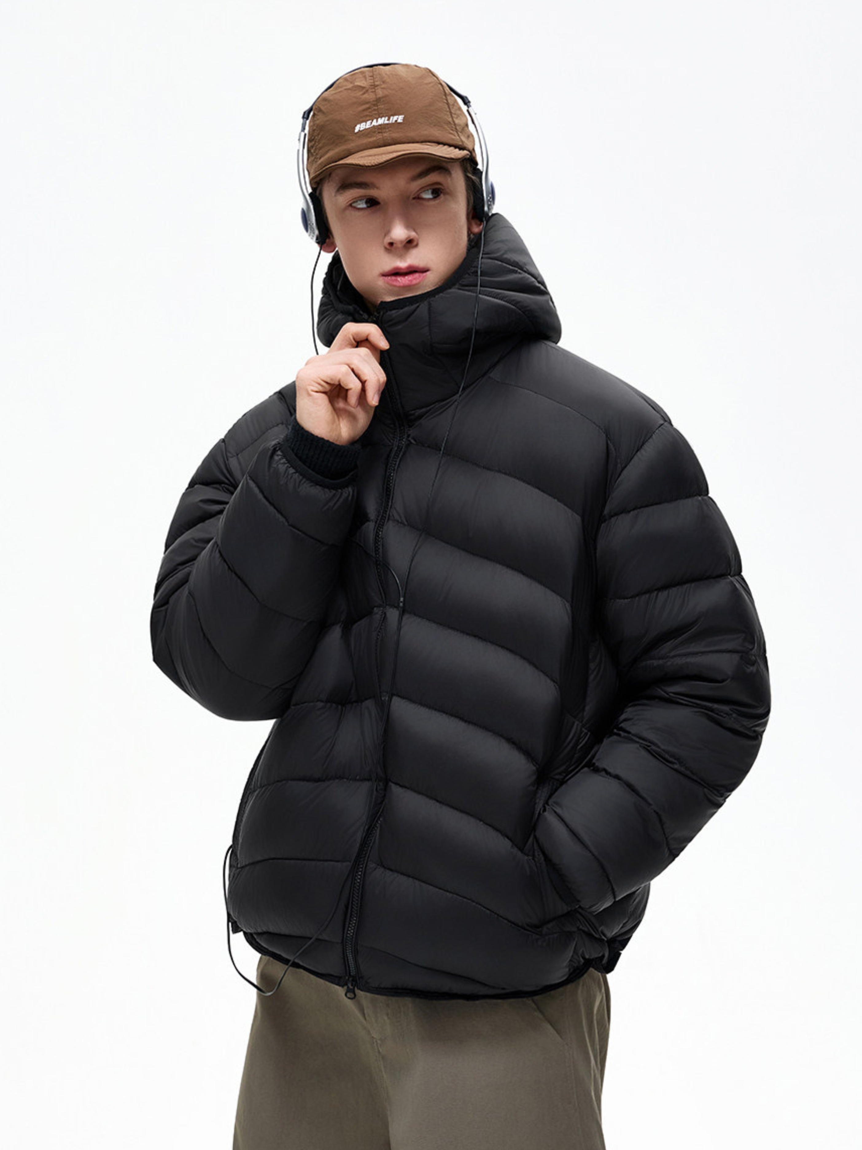 Greystone - Unisex Warm 90% White Duck Down Jacket