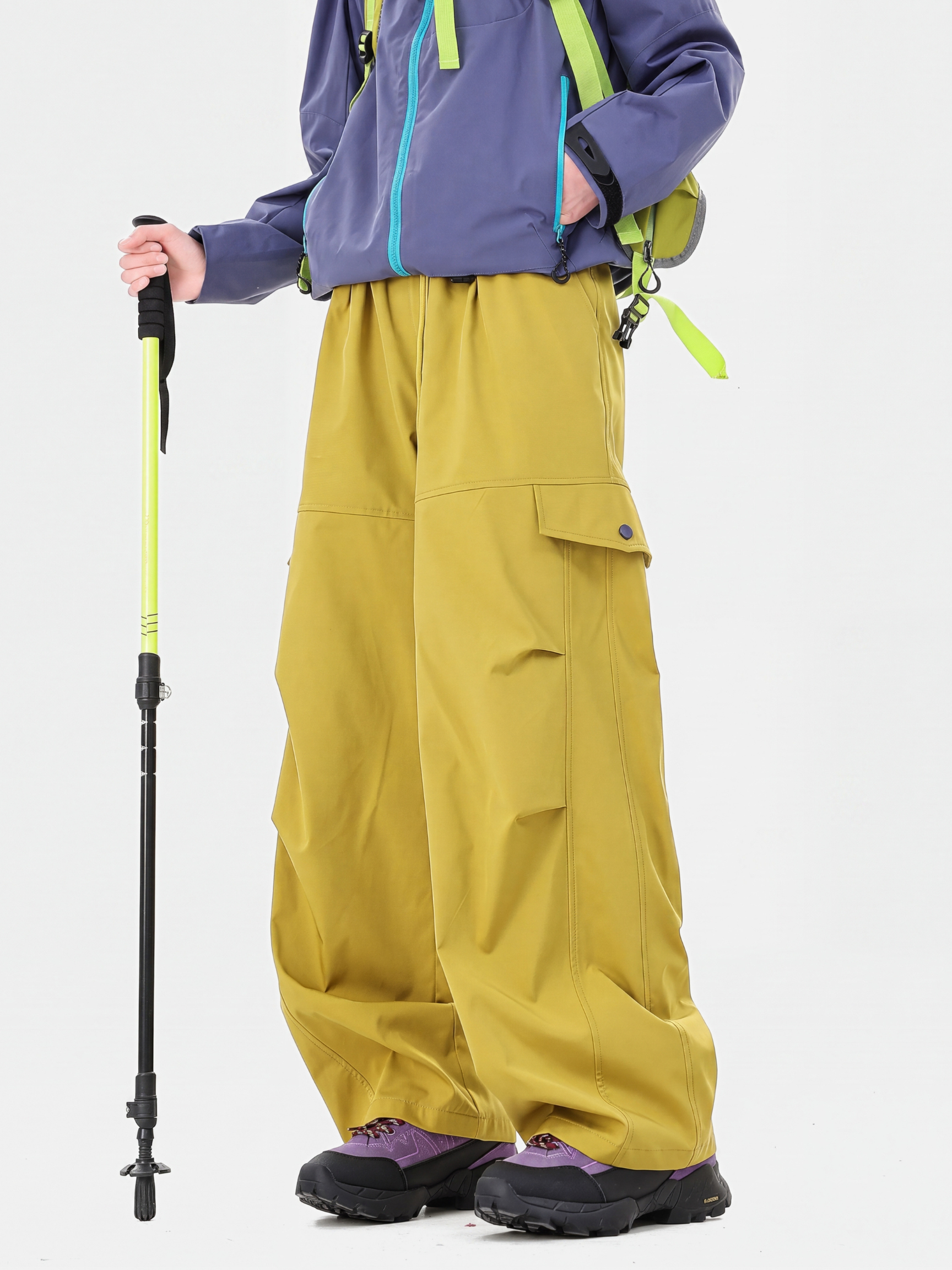BlockGlide - Unisex Water-Repellent Utility Cargo Pants