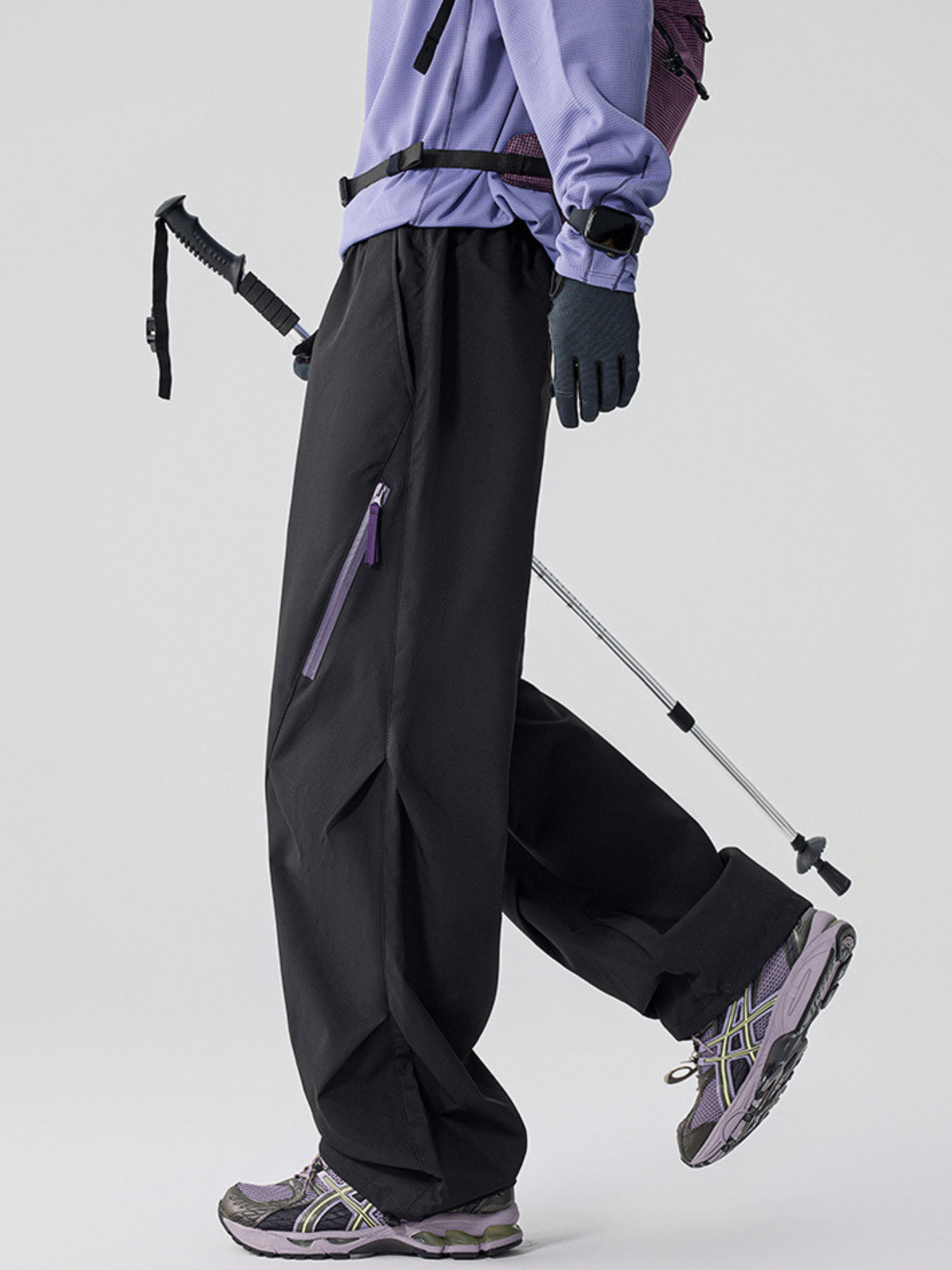 EchoMode - Unisex 3-in-1 Windproof Insulated Down Hardshell Pants