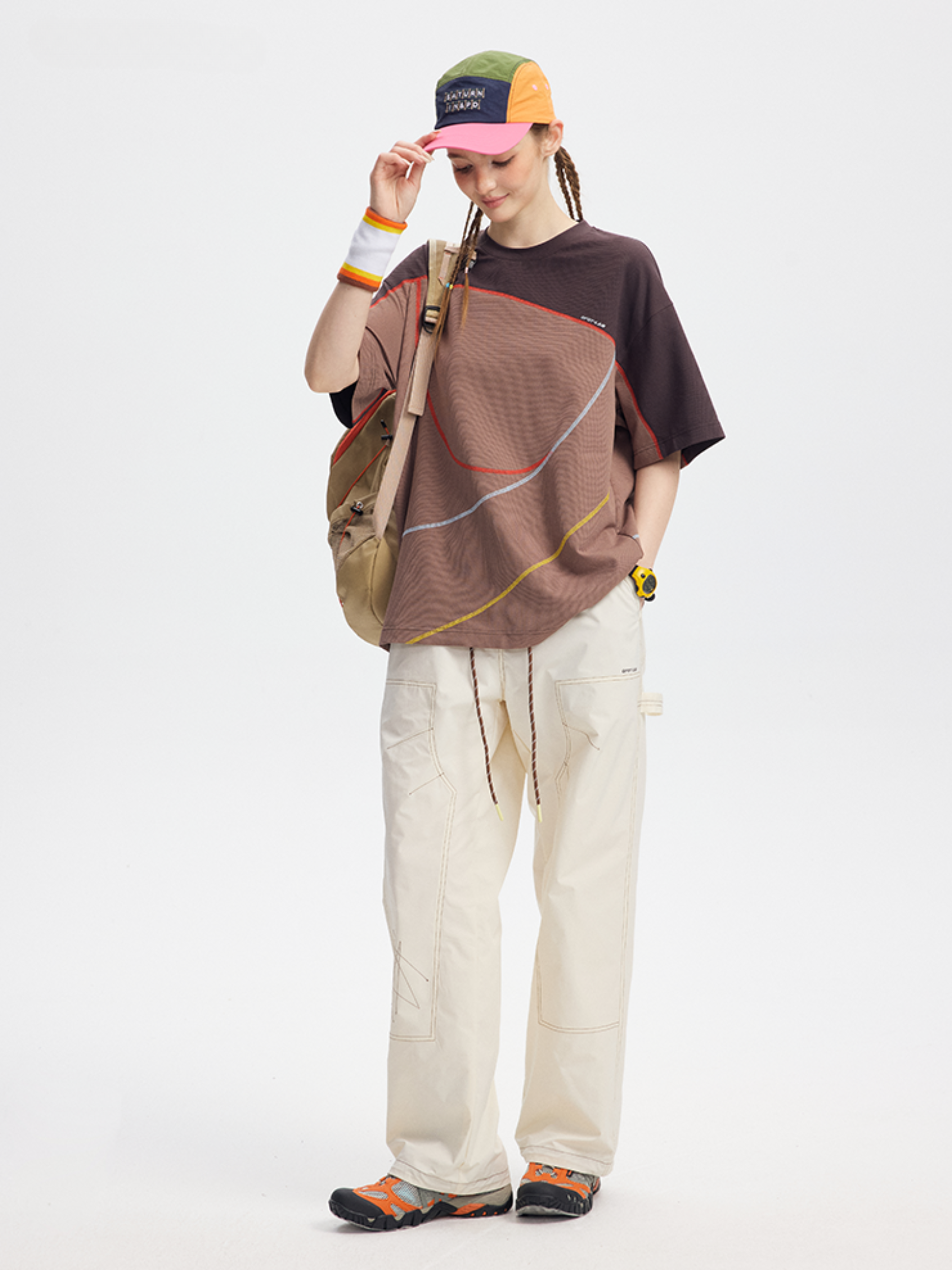 SwiftMove - Women's Quick-Dry Contrast Panel Performance T-Shirt
