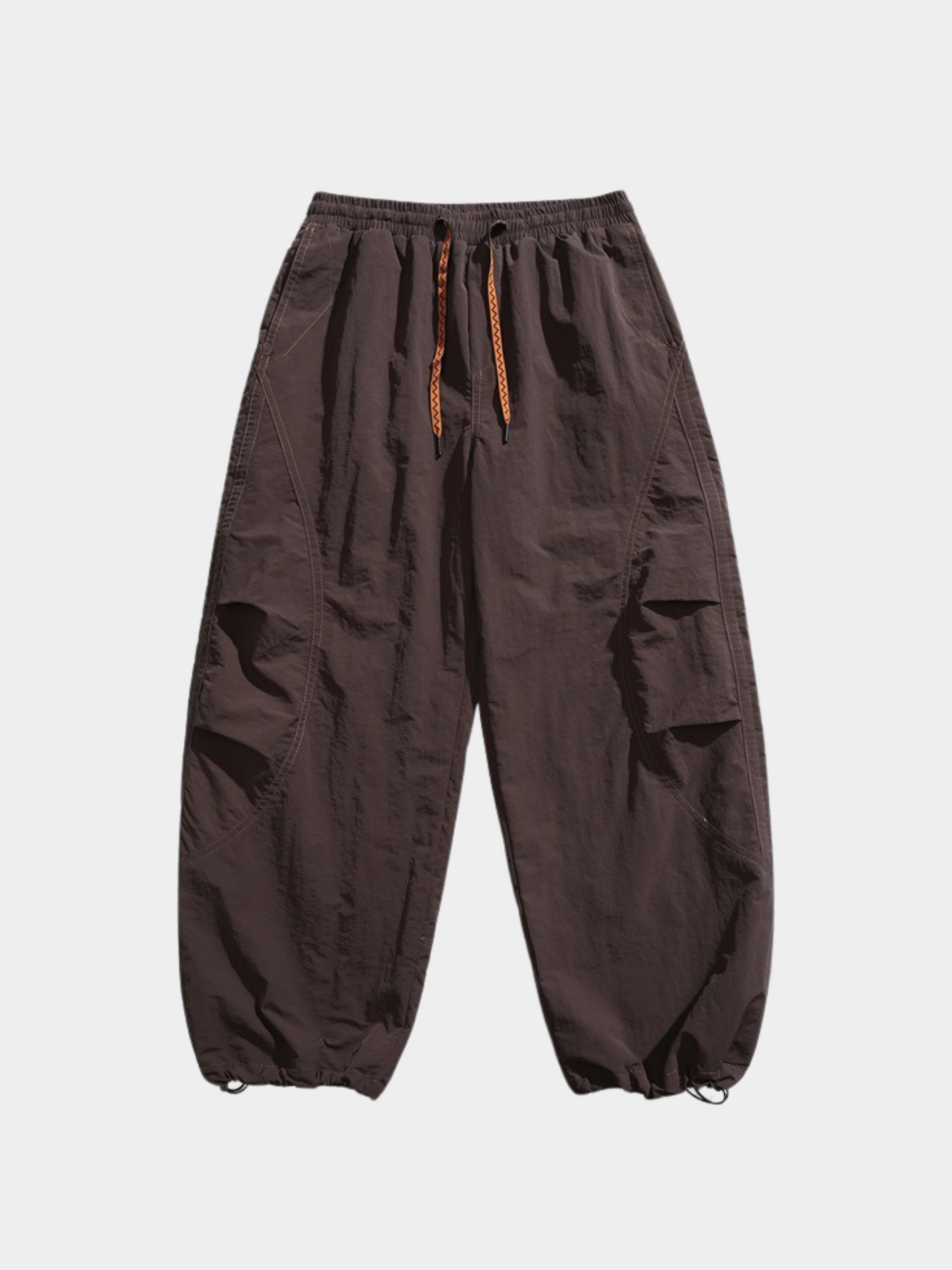 EagleTop - Unisex Padded Wide-Leg Paratrooper Pants with Brushed Lining GONGGAR SPORTS